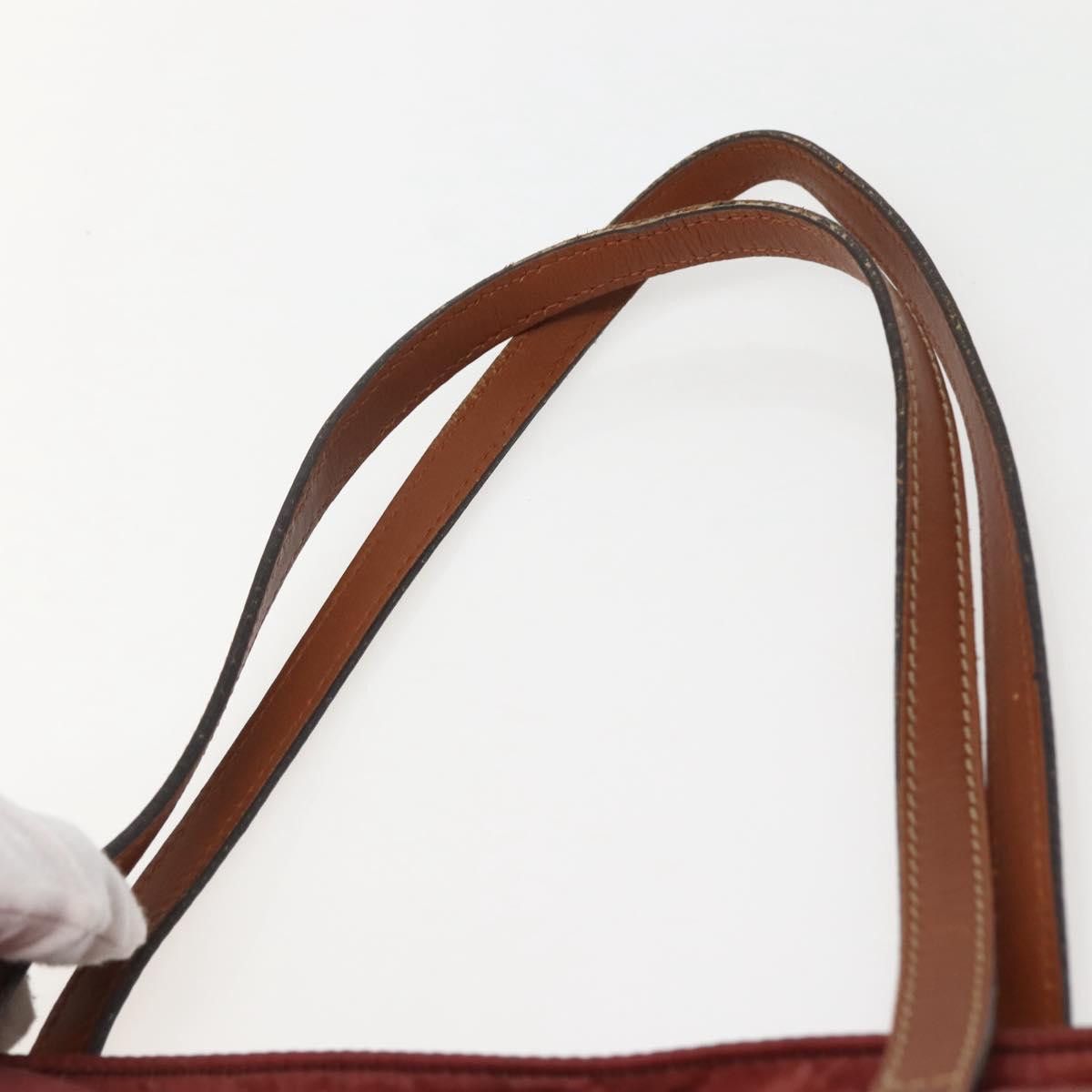 Gucci GUCCI GG Canvas Tote Bag Nylon Pink Gold Size ONE SIZE - 8 Thumbnail