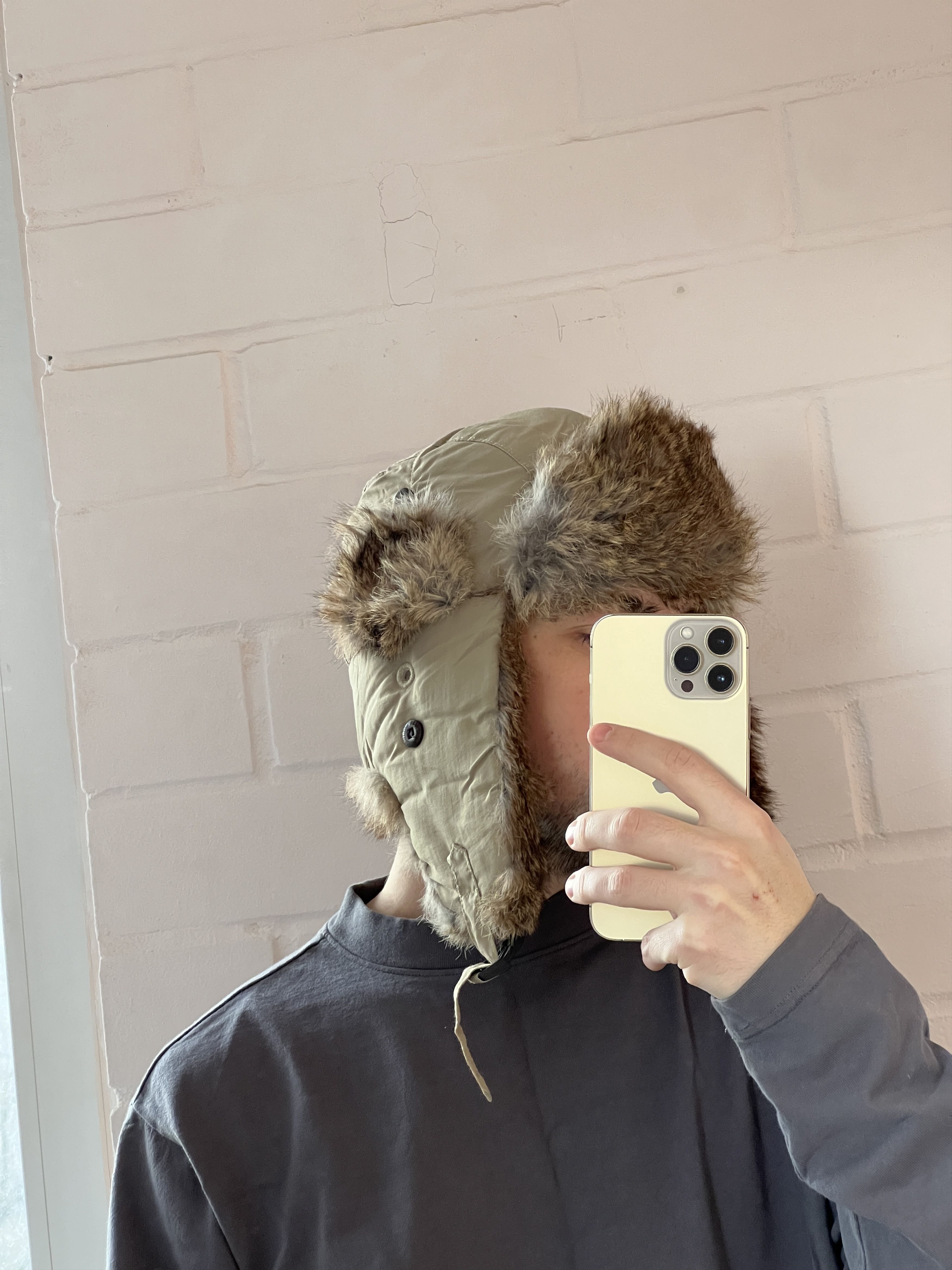 Woolrich Woolen Mills Vintage Woolrich Ushanka Floppy Ears Hat Real Rabbit Fur Size ONE SIZE - 2 Thumbnail