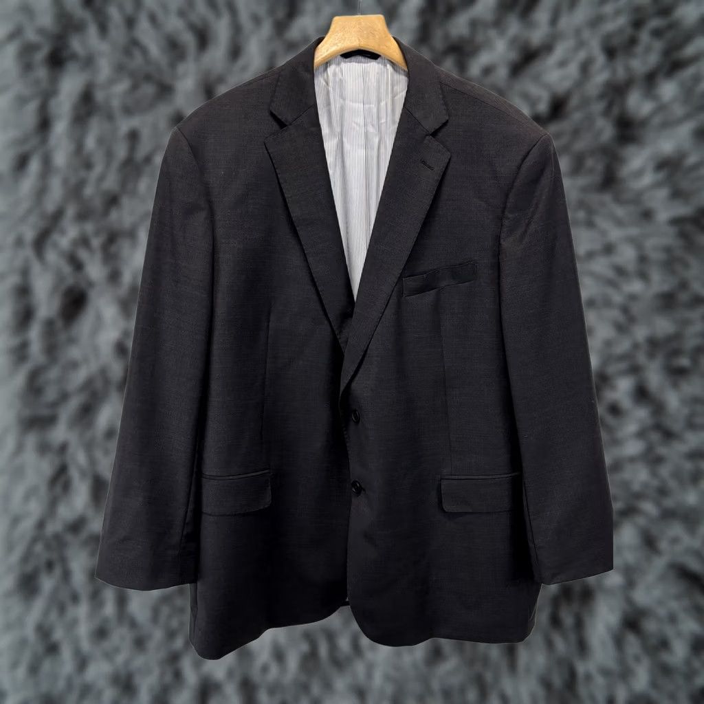 Brooks Brothers Brooks Brothers Explorer Madison Fit Blazer 48R Grey Blue Wool Jacket Luxury Mens Blazer Madison Fit 48 Grey Blue Wool Classic Size 48R - 1 Thumbnail