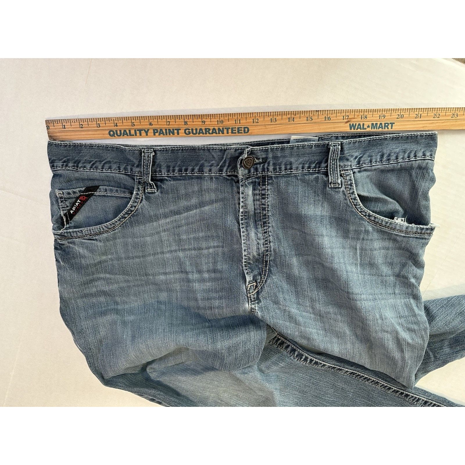 Ariat ARIAT FR Low Rise M4 Boot Jeans Blue 44/32 western CAT 2 Size US 44 / EU 60 - 7 Thumbnail