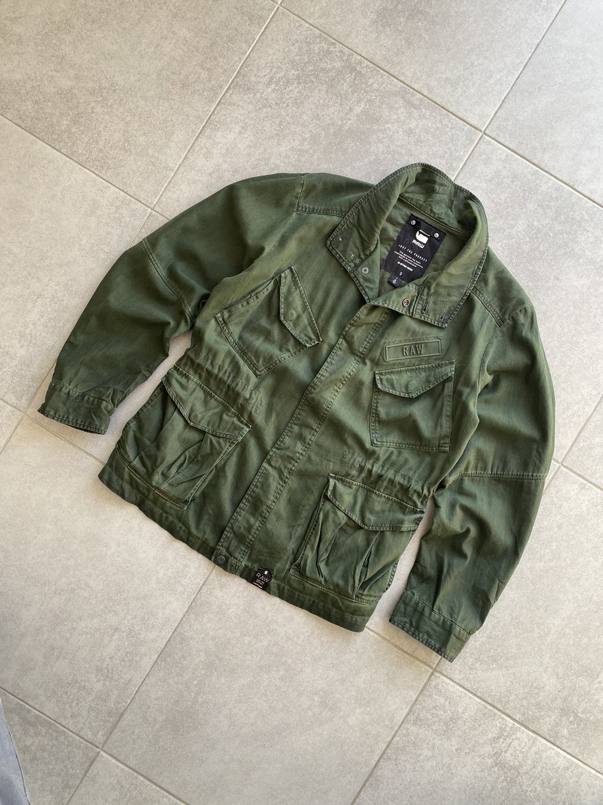 G-Star G star Raw Rovic Field Jacket Size US S / EU 44-46 / 1 - 1 Thumbnail