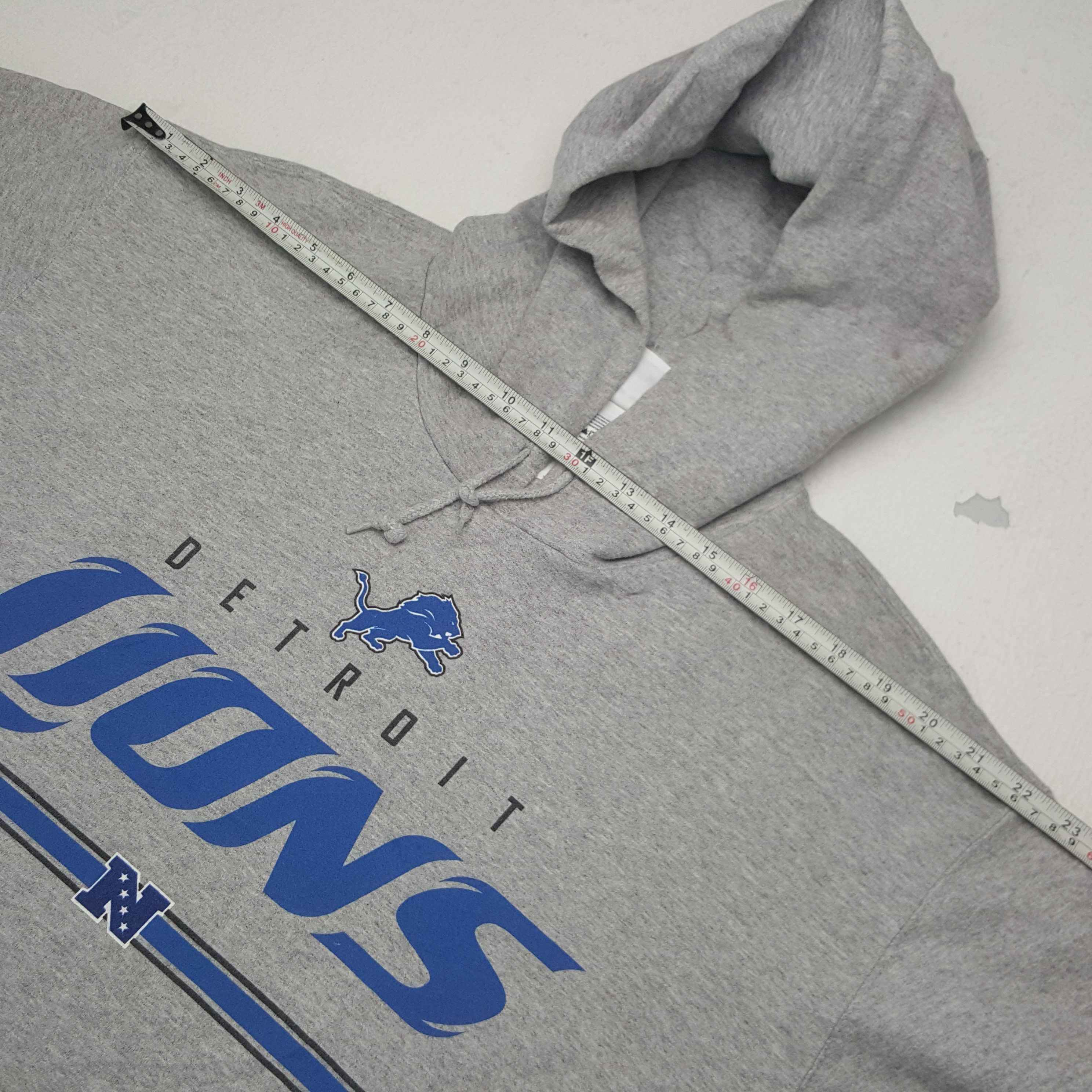NFL × Vintage Vintage Detroit Lions American Football Team Hoodies Size US L / EU 52-54 / 3 - 6 Thumbnail
