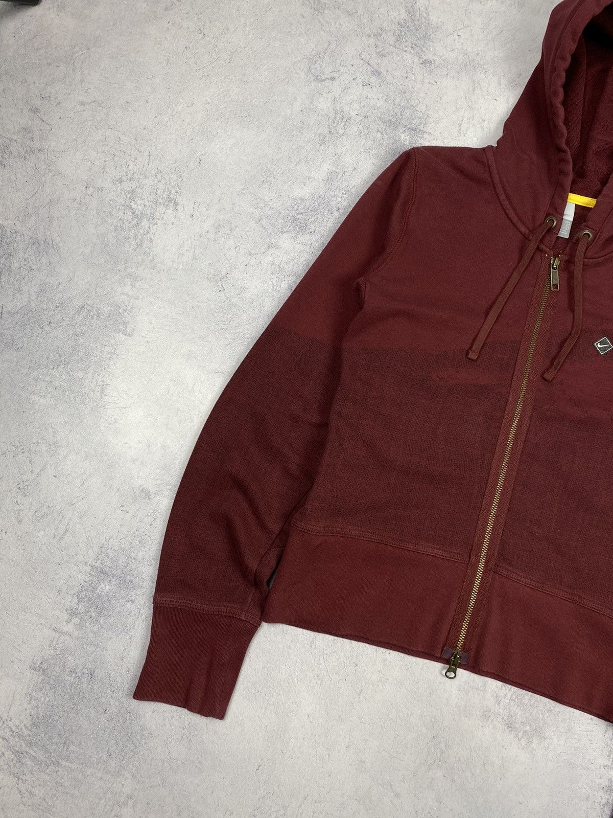 Nike × Vintage Vintage 00s Nike Trail Runners Mount Hood Hoodie Drill Y2K Size L / US 10 / IT 46 - 2 Thumbnail