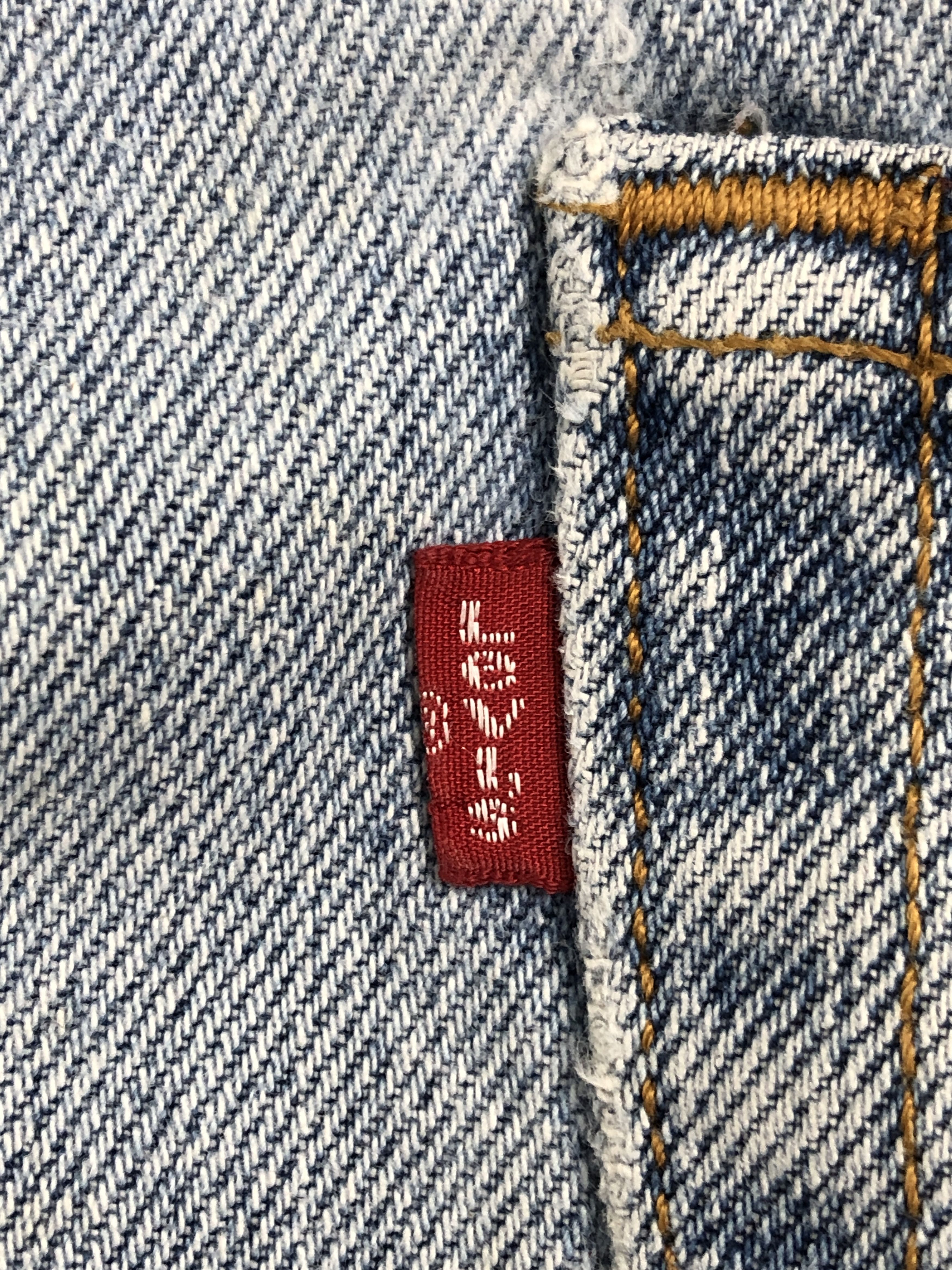 Levi's Vintage Light Washed Levis 505 Jeans DP2538 Size US 31 - 6 Thumbnail