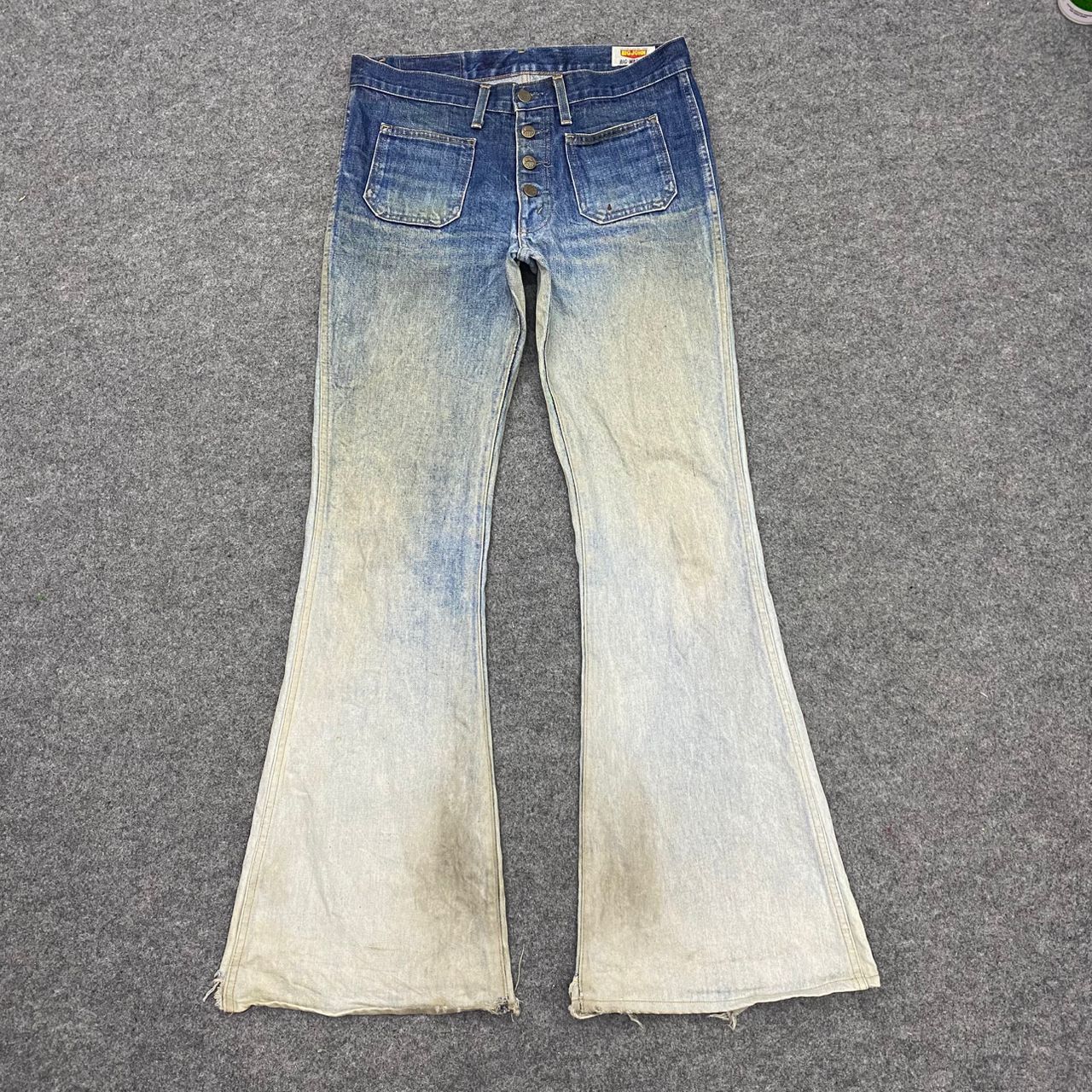 Big John 💥Best Offer💥Vintage Big John Bootcut Distressed Denim Size US 32 / EU 48 - 1 Thumbnail