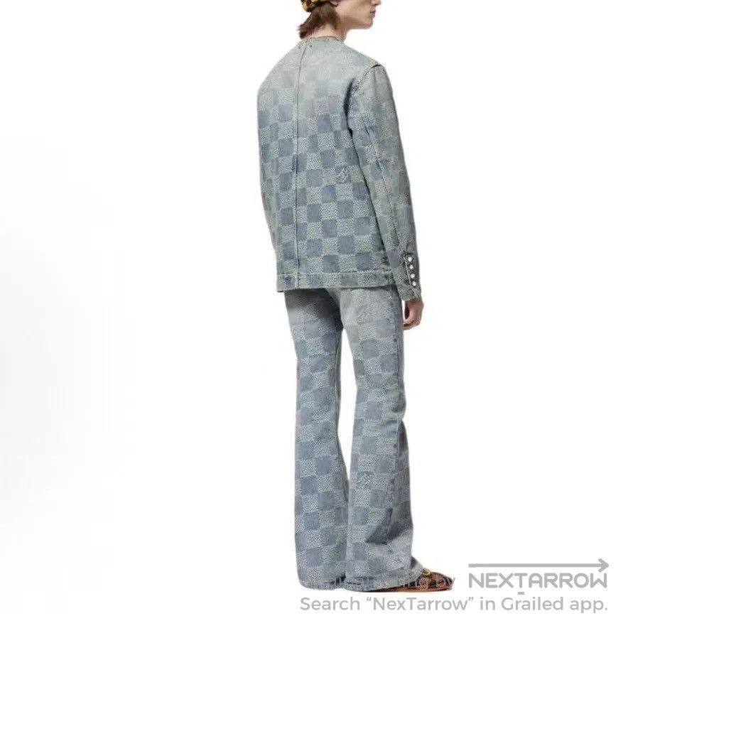 Louis Vuitton Louis Vuitton Pharrell Checkerboard Flared Jeans. Size US 32 / EU 48 - 9 Thumbnail