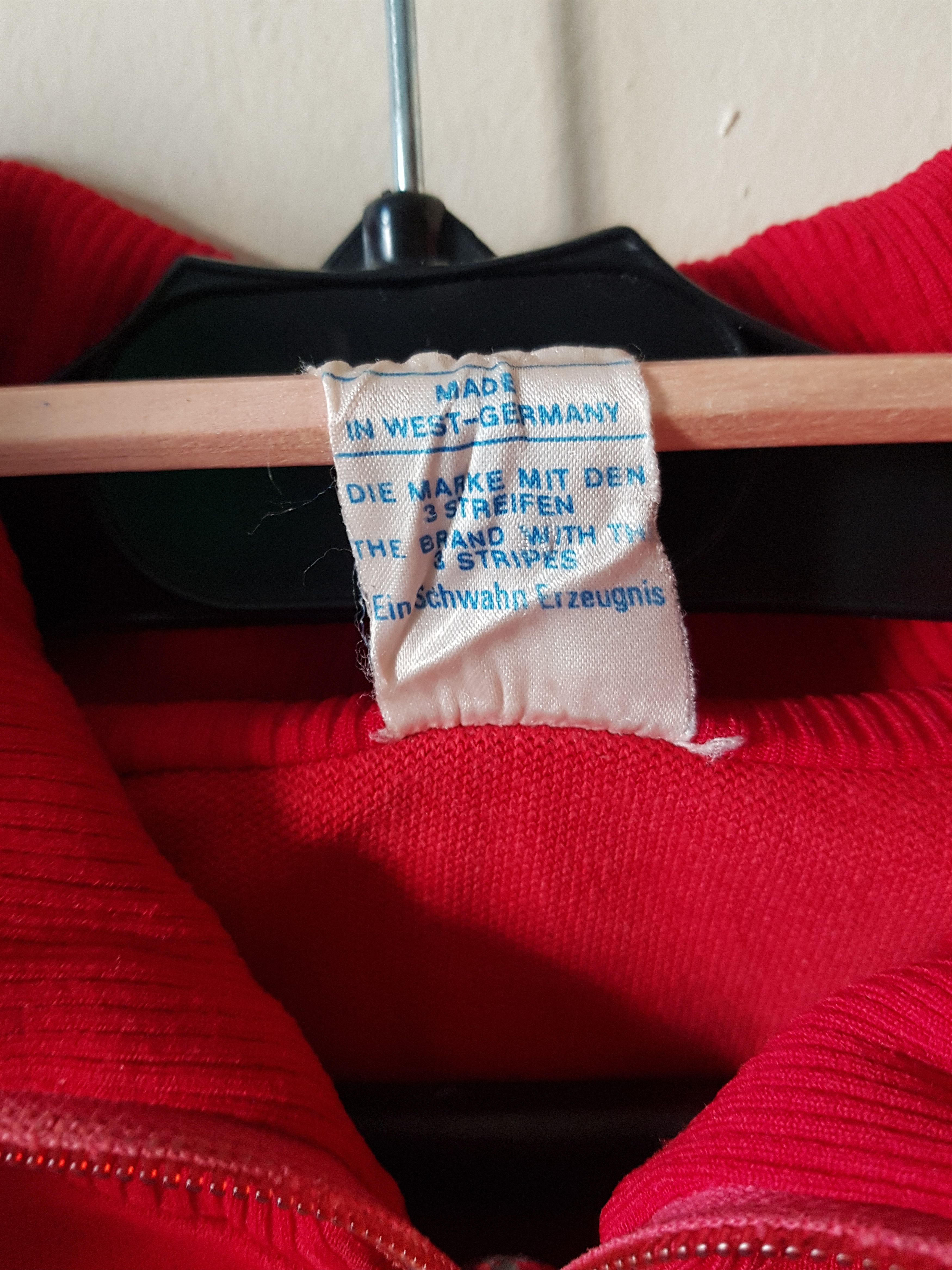 Adidas 70's Vintage adidas Schwahn Track Top Jacket West-Germany Size US M / EU 48-50 / 2 - 10 Thumbnail