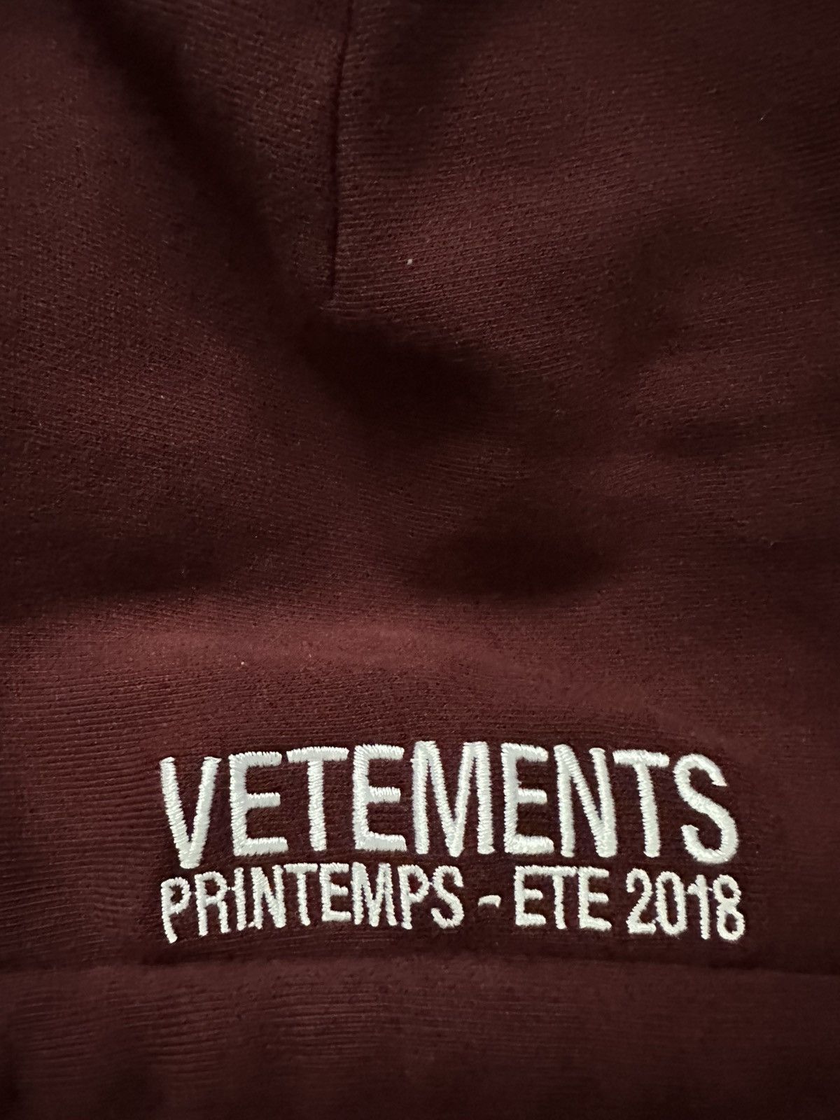 Alpha Industries × Vetements Vetements reversibel MA1 Bomber jacket in burgundy Size US S / EU 44-46 / 1 - 7 Thumbnail