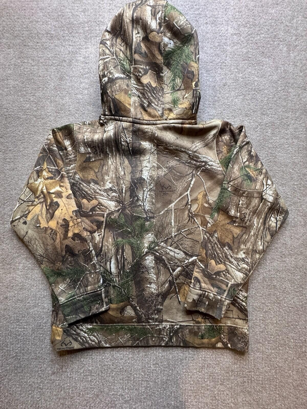 Under Armour Under Armour Hoodie YLG Camo Realtree Orange Logo 770 Size ONE SIZE - 3 Thumbnail