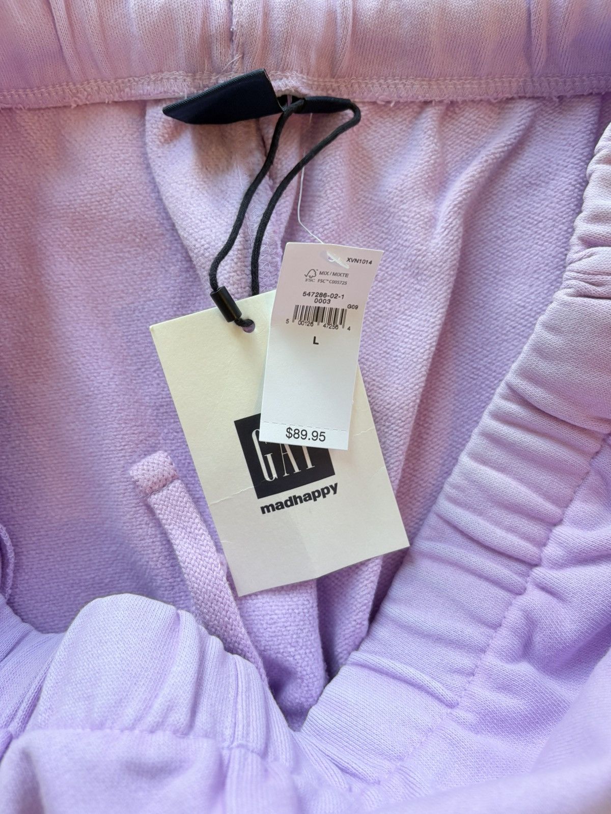 Gap × Madhappy Gap x MadHappy Lavender Straight Leg Sweatpants Size Large Size 32" / US 10 / IT 46 - 5 Thumbnail