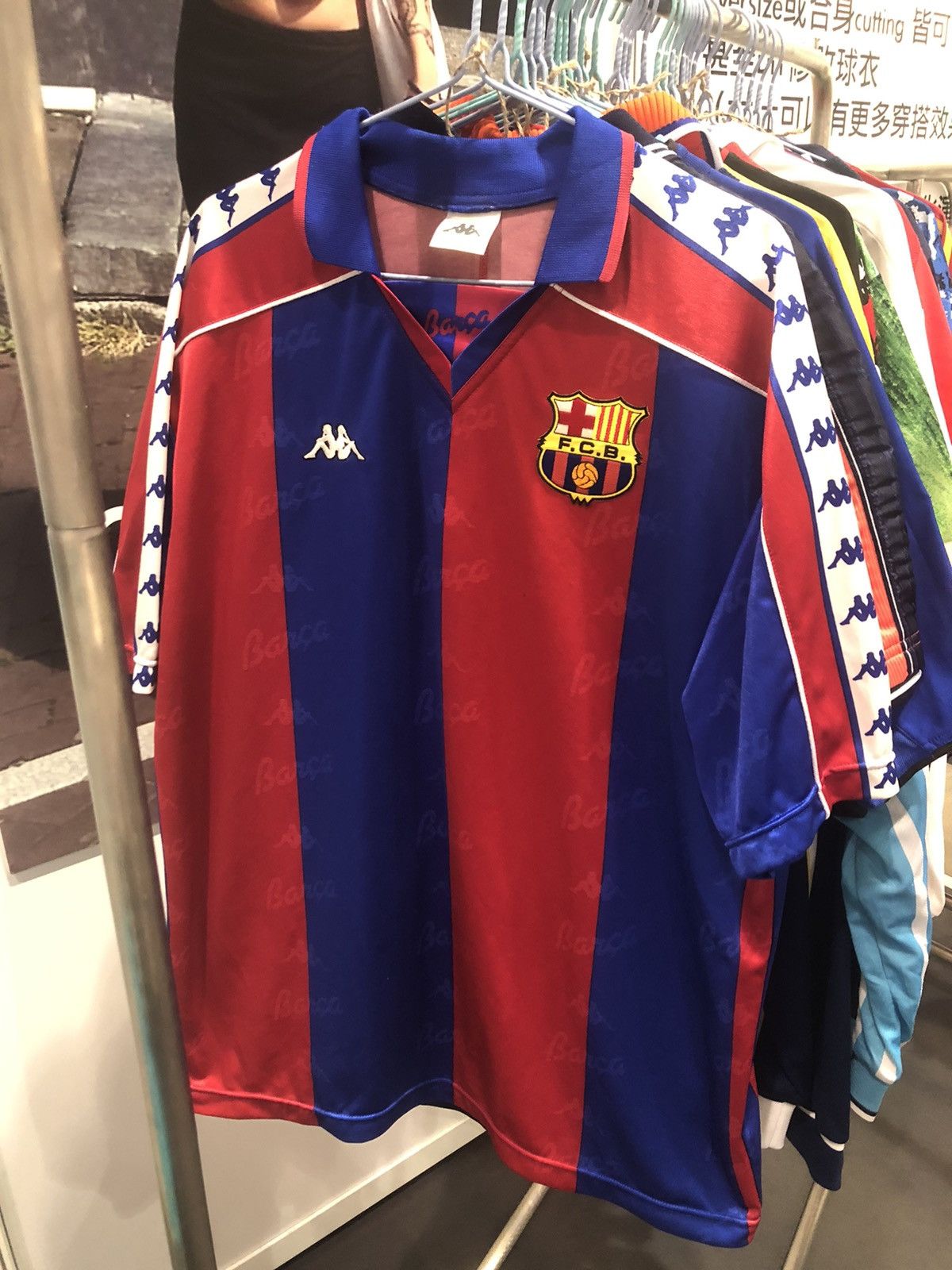 Kappa Vintage Barcelona Jersey | Grailed