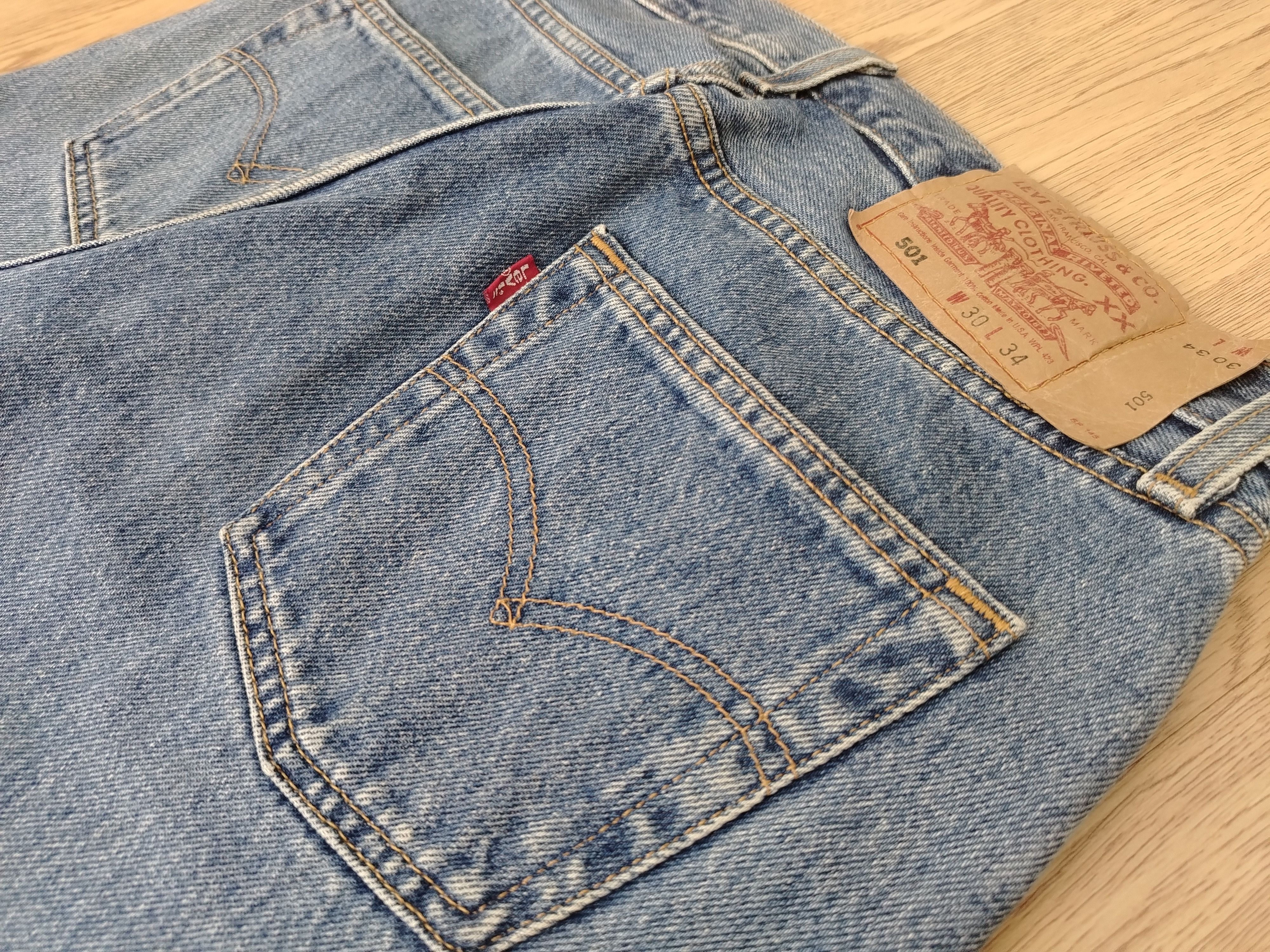 Levi's Levis 501 Vintage Rare Lovers Rock Size US 29 - 12 Thumbnail