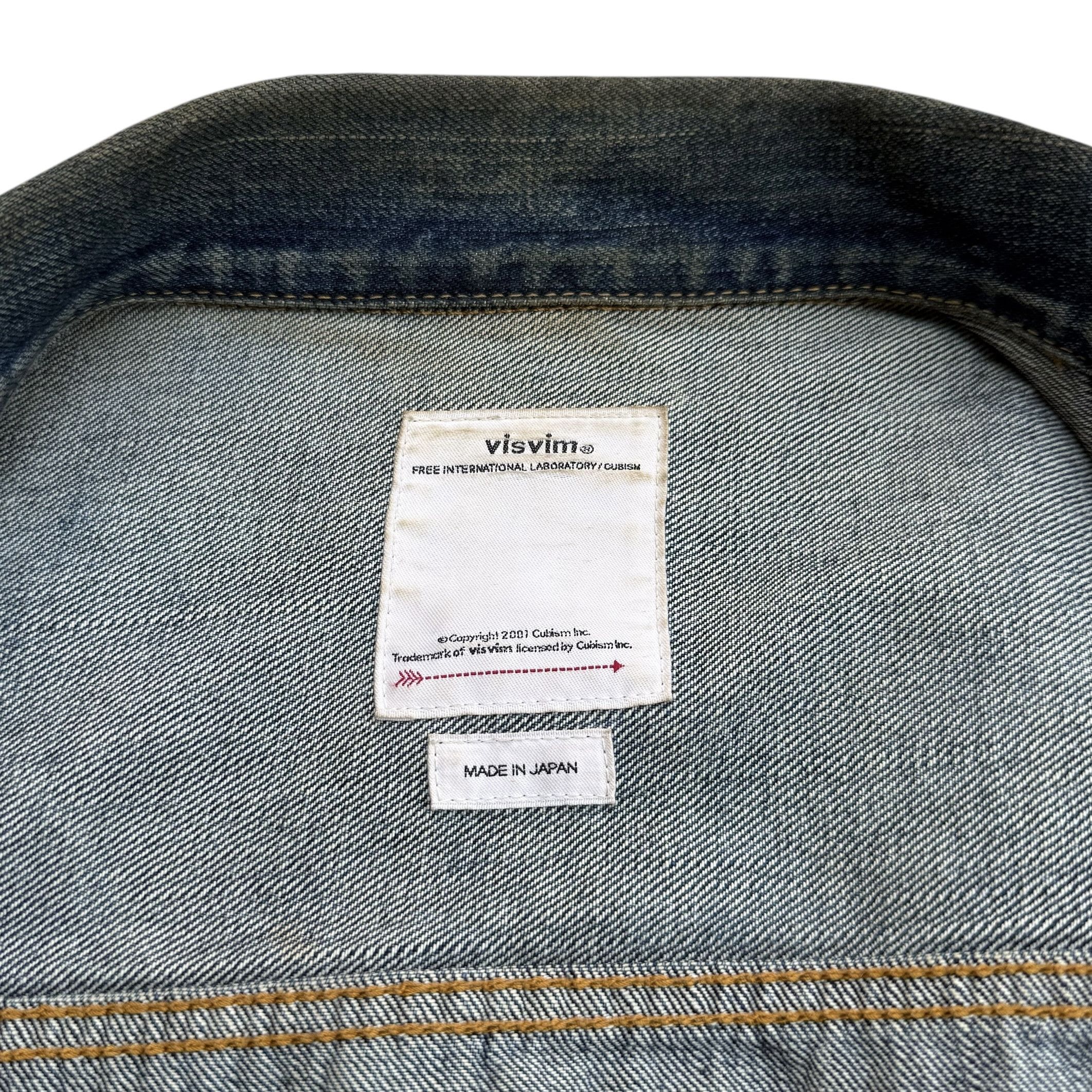 Visvim Visvim 101 19aw Dry Dmgd-1000 Denim Jacket Size US XL / EU 56 / 4 - 16 Thumbnail