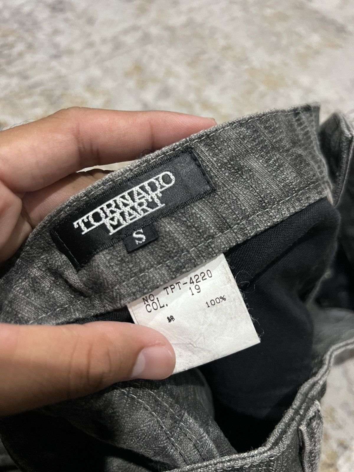 Le Grande Bleu (L.G.B.) Tornado Mart “Marshal Dead Wood” Lace Up Flared Jeans Size US 29 - 7 Thumbnail
