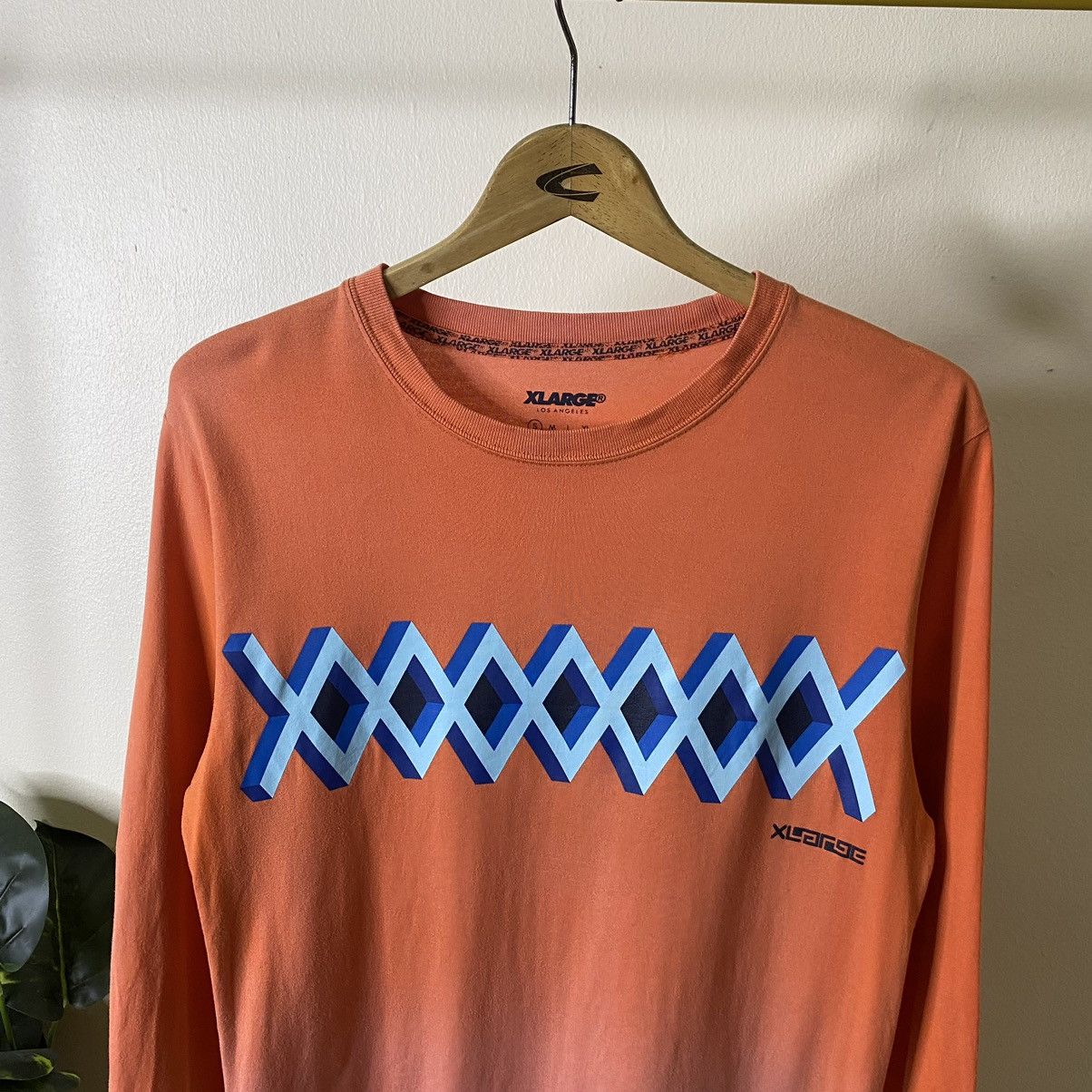 Xlarge X Large Skateboard Rare Design Faded Peach LS Tee Size US S / EU 44-46 / 1 - 2 Thumbnail