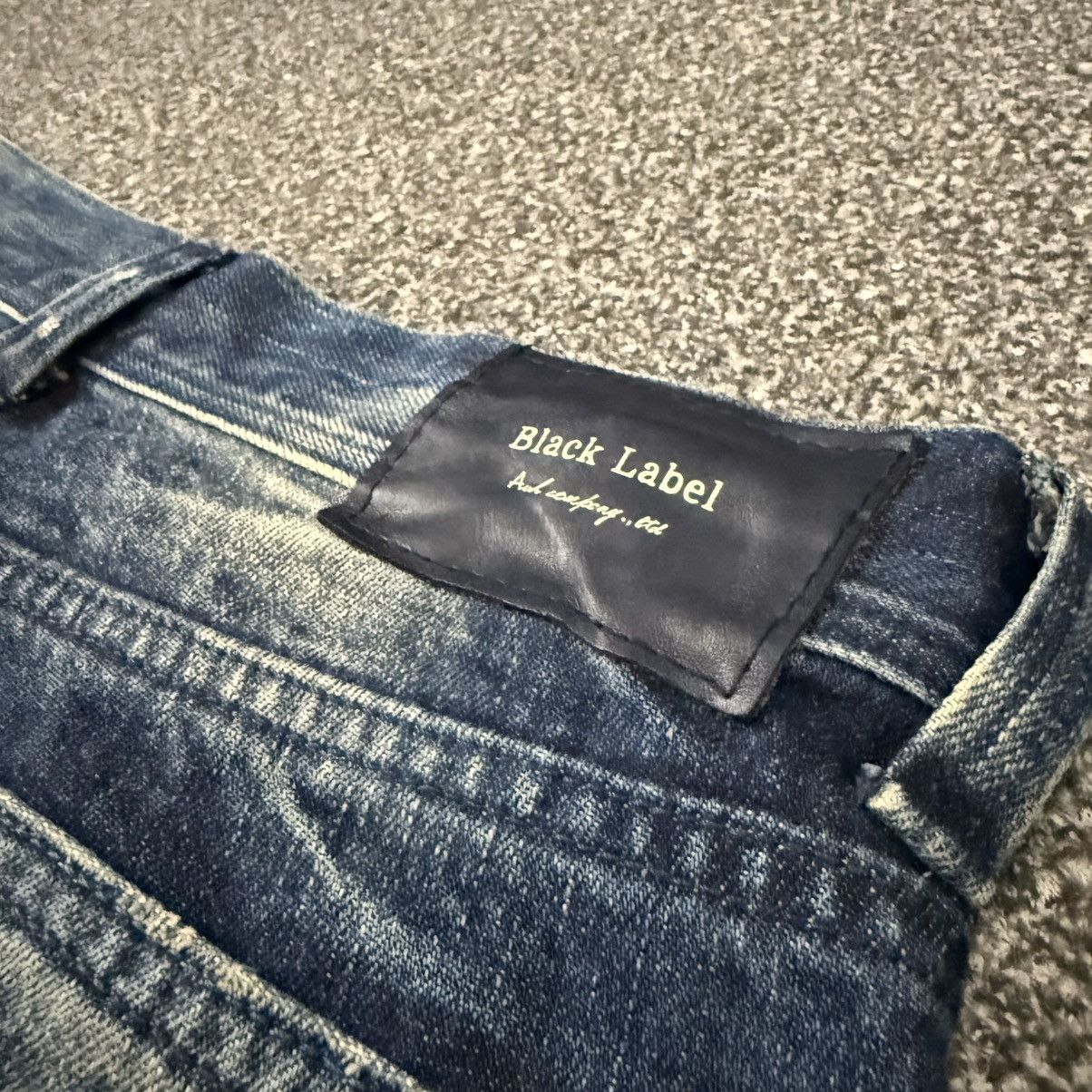 Black Label Distressed Black Label Paint Destroy Denim Jeans Amiri Style Size US 30 / EU 46 - 10 Thumbnail