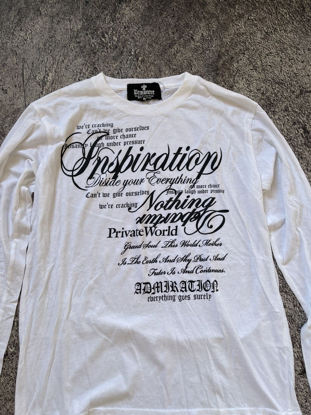 Japanese Brand Y2K Beaumere Ifsixwasnine longsleeve Size US M / EU 48-50 / 2 - 2 Thumbnail