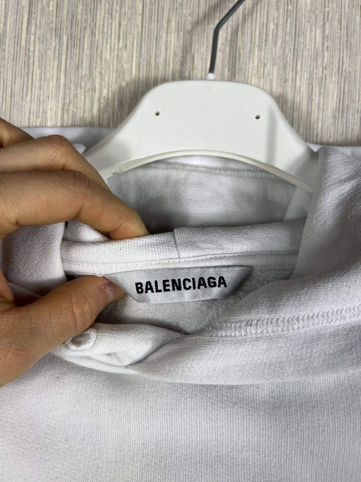 Balenciaga Balenciaga BB chest small logo mirror oversized hoodie basic Size US S / EU 44-46 / 1 - 15 Thumbnail