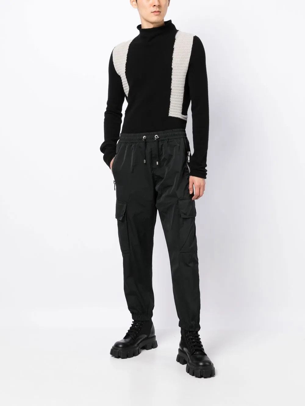 Balmain o1y0426 Cargo Pant in Black Size US 34 / EU 50 - 5 Thumbnail