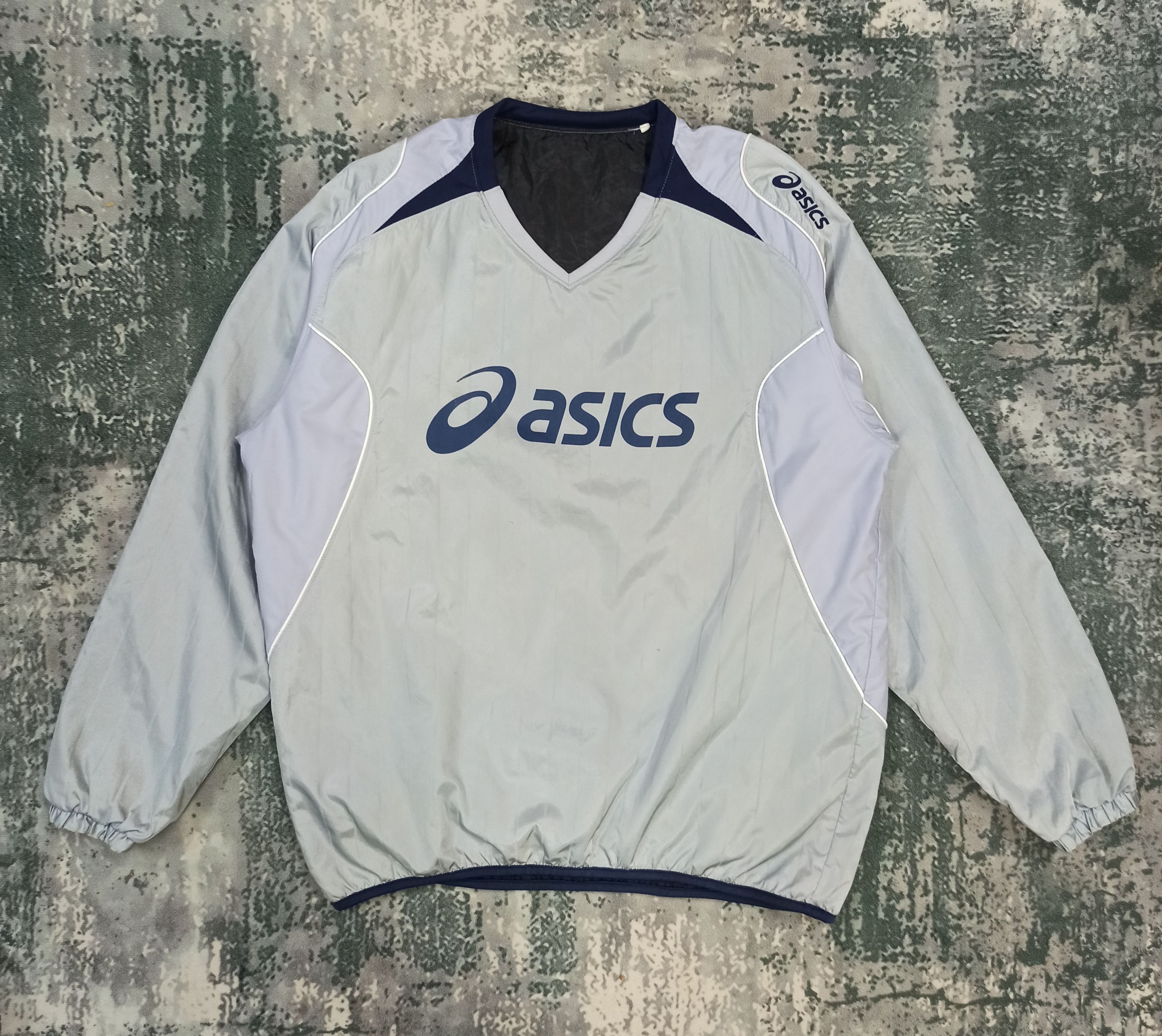 Asics Asics 2009 Padded Long Sleeve Windbreaker Size US L / EU 52-54 / 3 - 1 Thumbnail