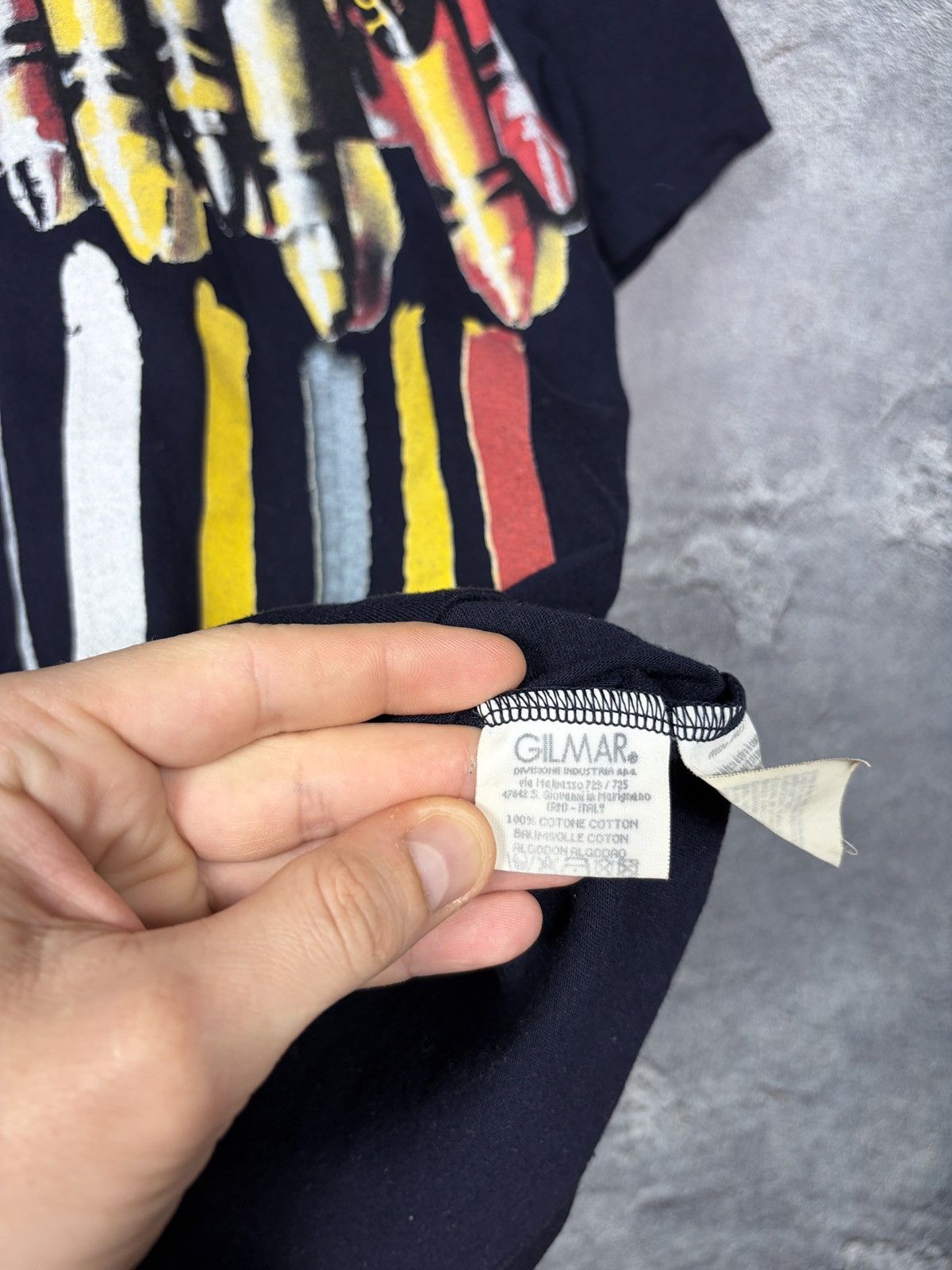 Iceberg Vintage Iceberg Dripping Crayon Print T-shirt Size M Size US M / EU 48-50 / 2 - 8 Thumbnail