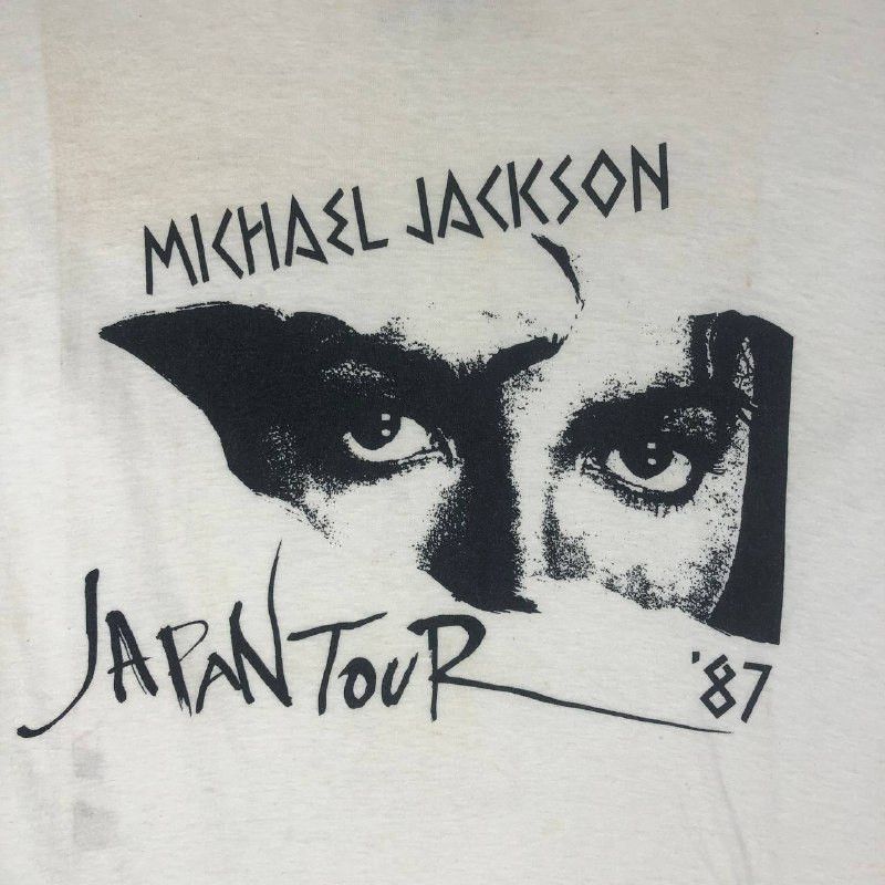 Michael Jackson Vintage 80s Michael Jackson Japan Tour Tee Size US M / EU 48-50 / 2 - 5 Thumbnail