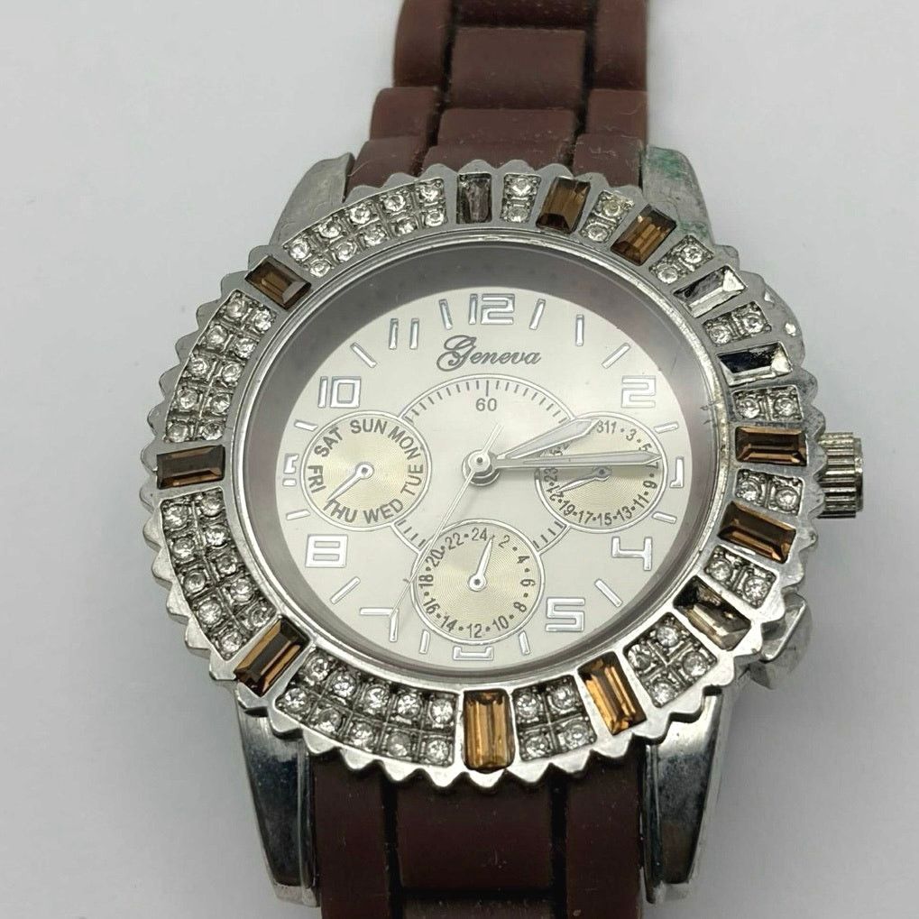Other Brown & Silver Men’s Watch Size ONE SIZE - 3 Thumbnail