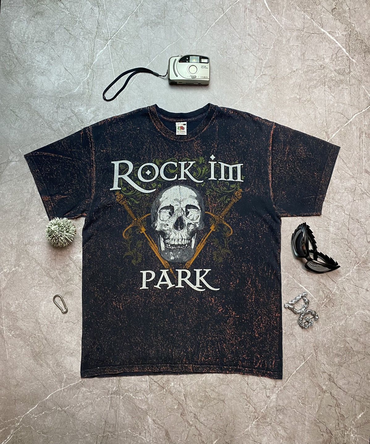 Band Tees Vintage Rock IM Park 2008 Rock Band Tees Y2K Size US L / EU 52-54 / 3 - 3 Thumbnail