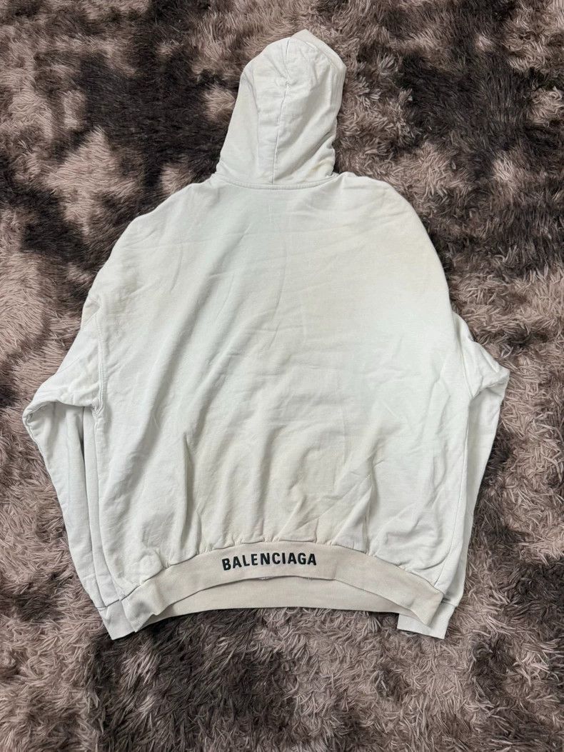 Balenciaga Balenciaga 23SS Distressed Hoodie Size US M / EU 48-50 / 2 - 4 Thumbnail