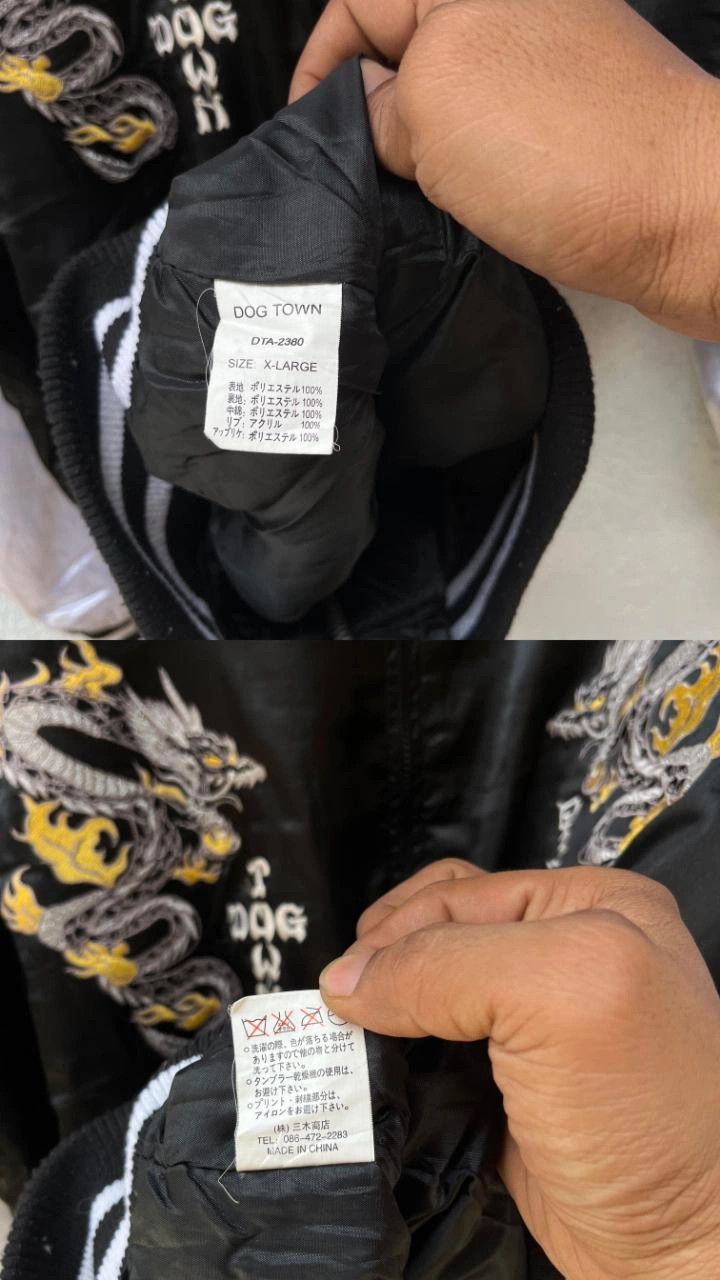 Dogtown Vtg Dogtown Black Dragon Sukajan Jacket Size US XL / EU 56 / 4 - 9 Thumbnail
