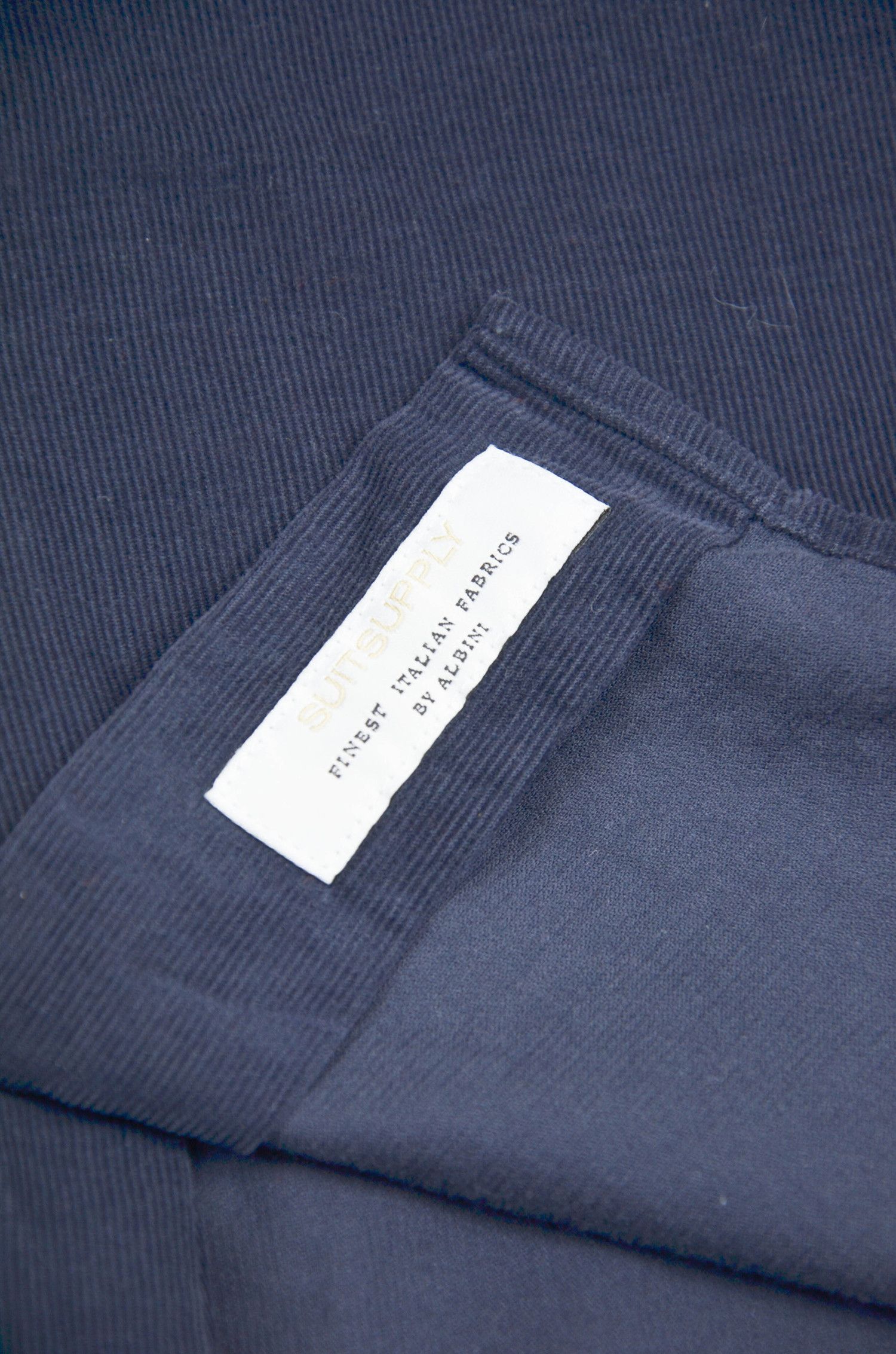 Suitsupply Suitsupply Navy Egyptian Cotton Albini Slim Shirt - Size S Size US S / EU 44-46 / 1 - 9 Thumbnail
