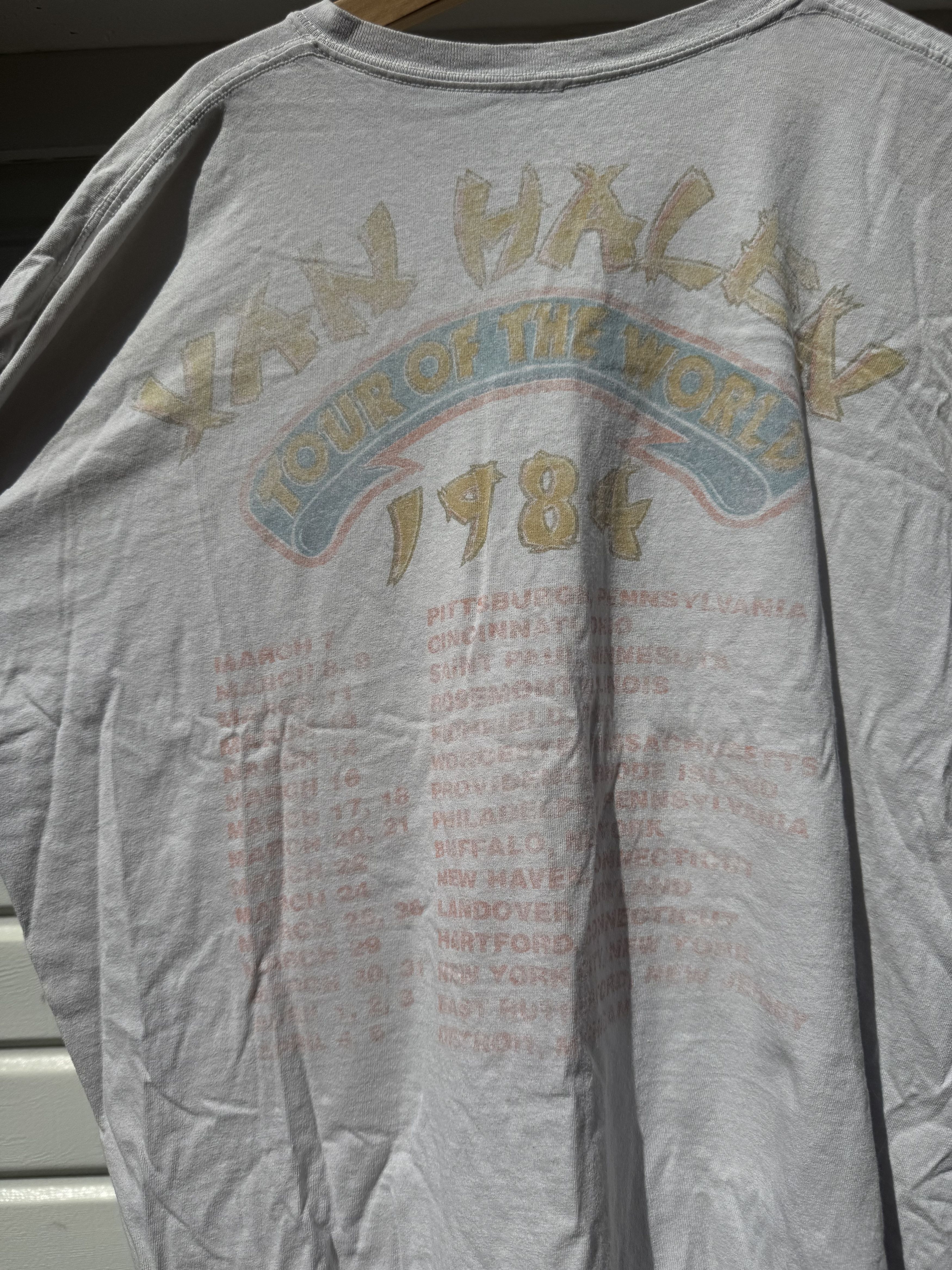 Vintage Vintage x Band Tees - Van Halen Tour tee Size US M / EU 48-50 / 2 - 4 Thumbnail