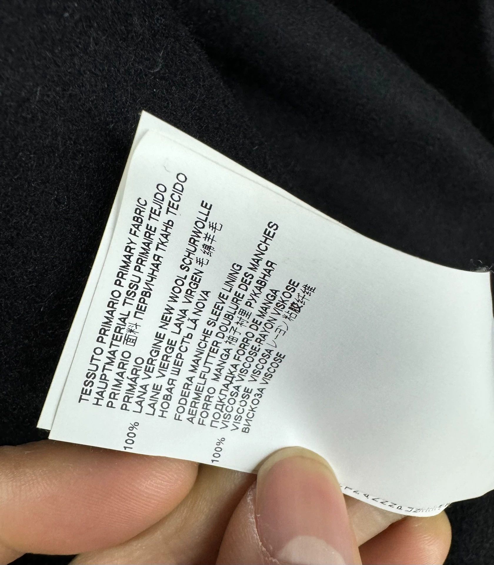 Maison Margiela Maison Margiela Deconstructed Wool Uncollared Blazer 46 Size 46R - 7 Thumbnail