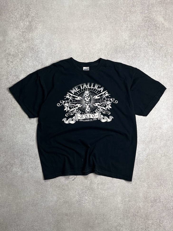 Band Tees VINTAGE METALLICA MAGNETIC WORLD TOUR PROMO T-SHIRT XL Size US L / EU 52-54 / 3 - 1 Thumbnail