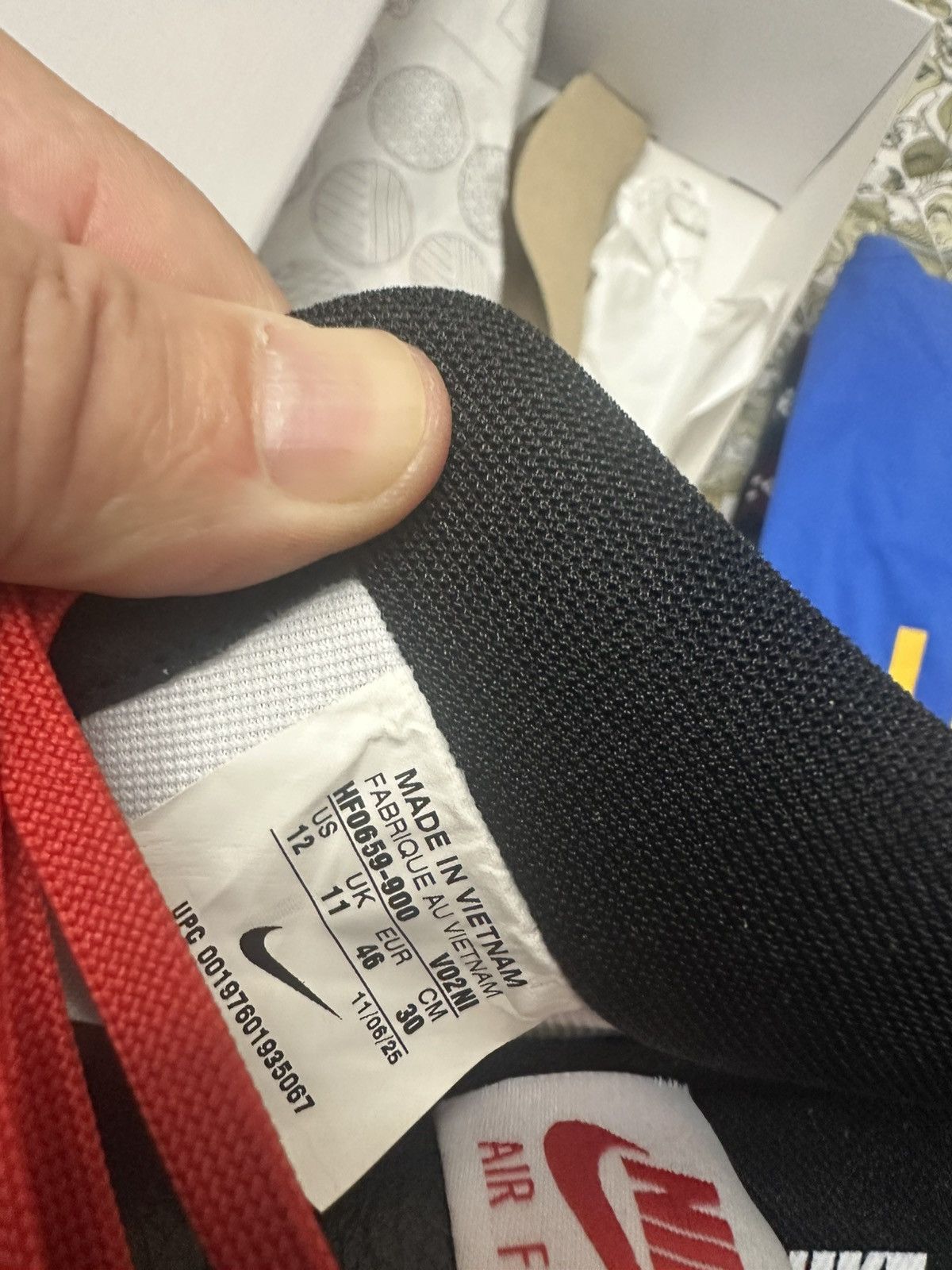 Nike Air Force 1-Made by You Size US 12 / EU 45 - 4 Thumbnail