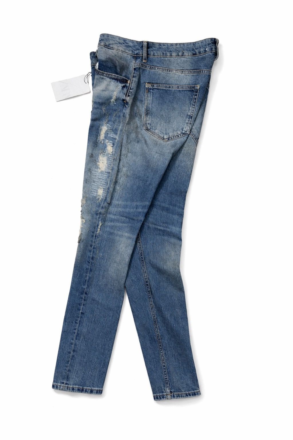 Zara Zara man distressed Denim Jeans Size US 36 / EU 52 - 3 Thumbnail