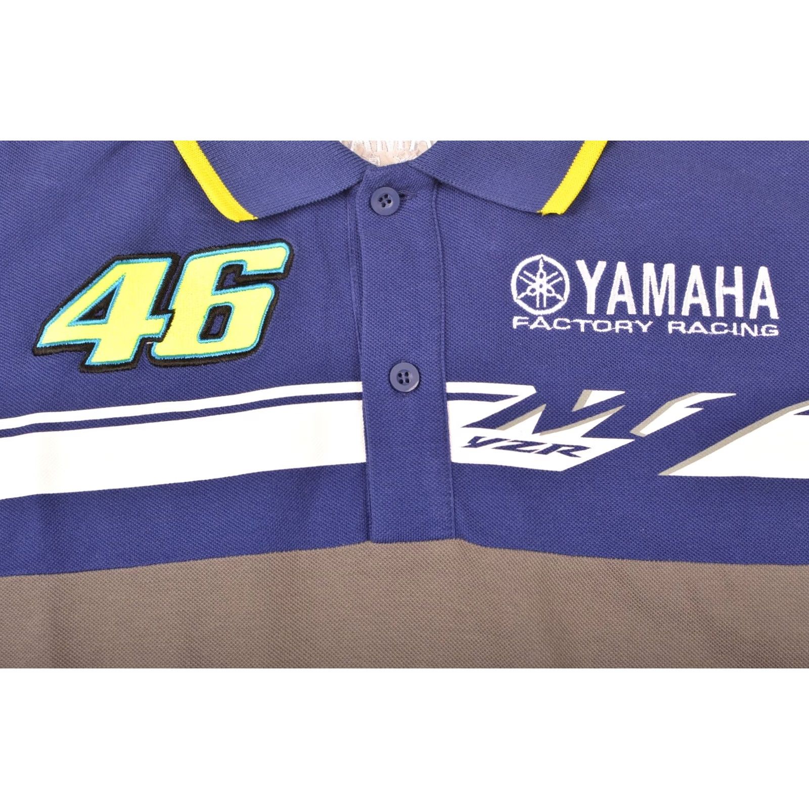 Yamaha Yamaha VR46 YZR Polo Shirt Size L Mens Multicolor Racing Valentino Rossi VR46 YZR Polo Shirt Size US L / EU 52-54 / 3 - 2 Thumbnail