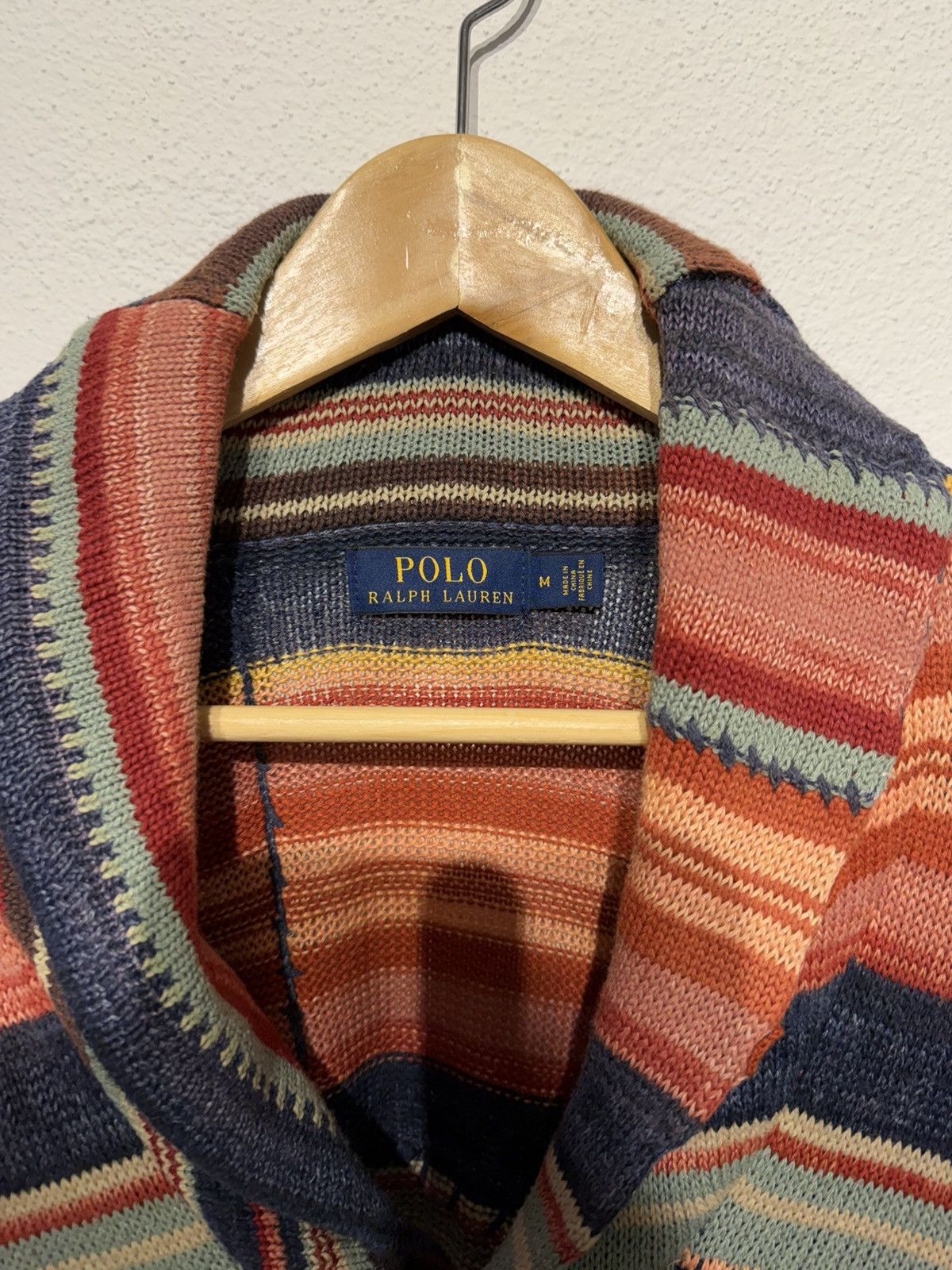 Polo Ralph Lauren Polo Ralph Lauren Shawl Collar Knit Cardigan Jacket – Size M Size US M / EU 48-50 / 2 - 3 Thumbnail