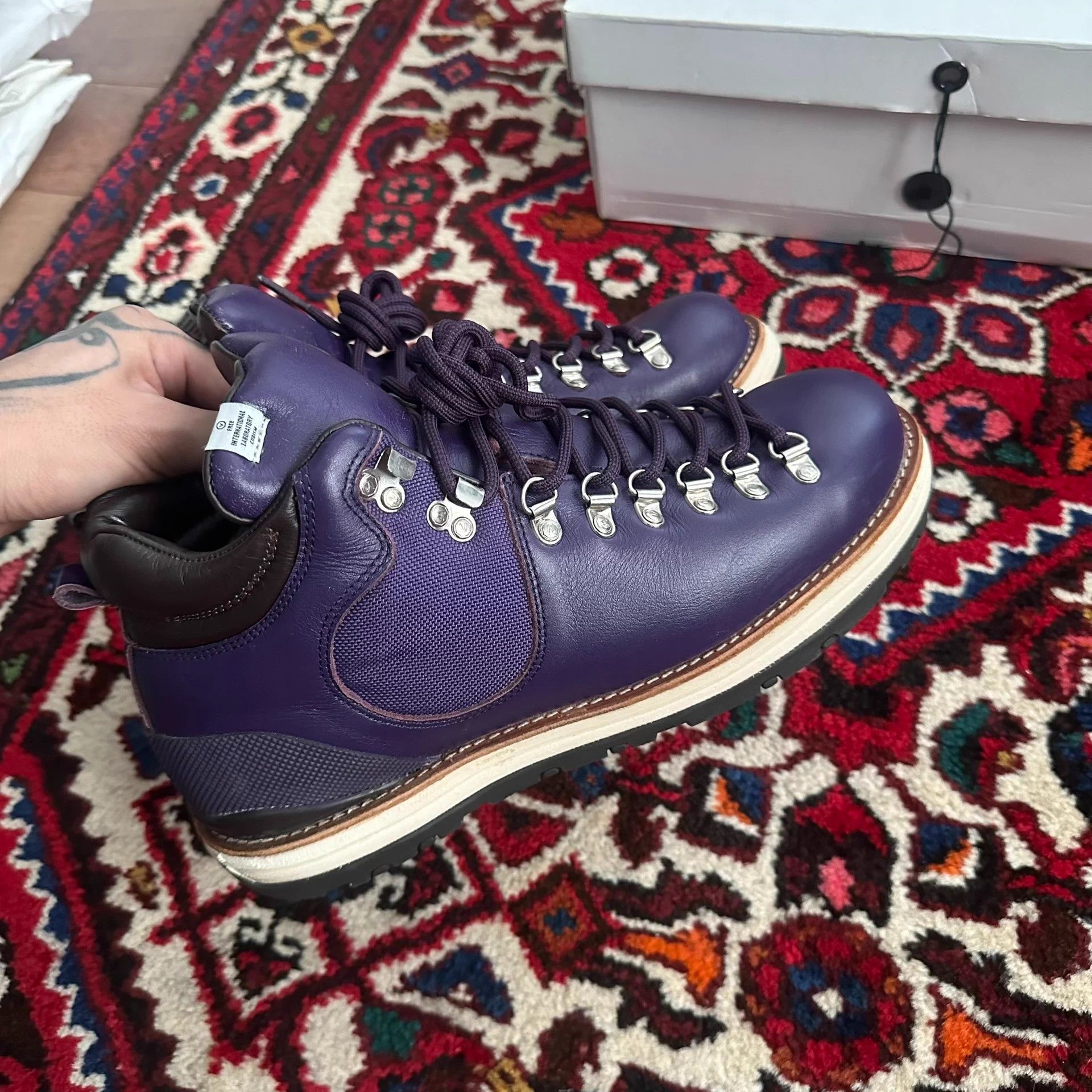 Visvim visvim 10ss serra mountain boots purple us8 Size US 8 / EU 41 - 3 Thumbnail