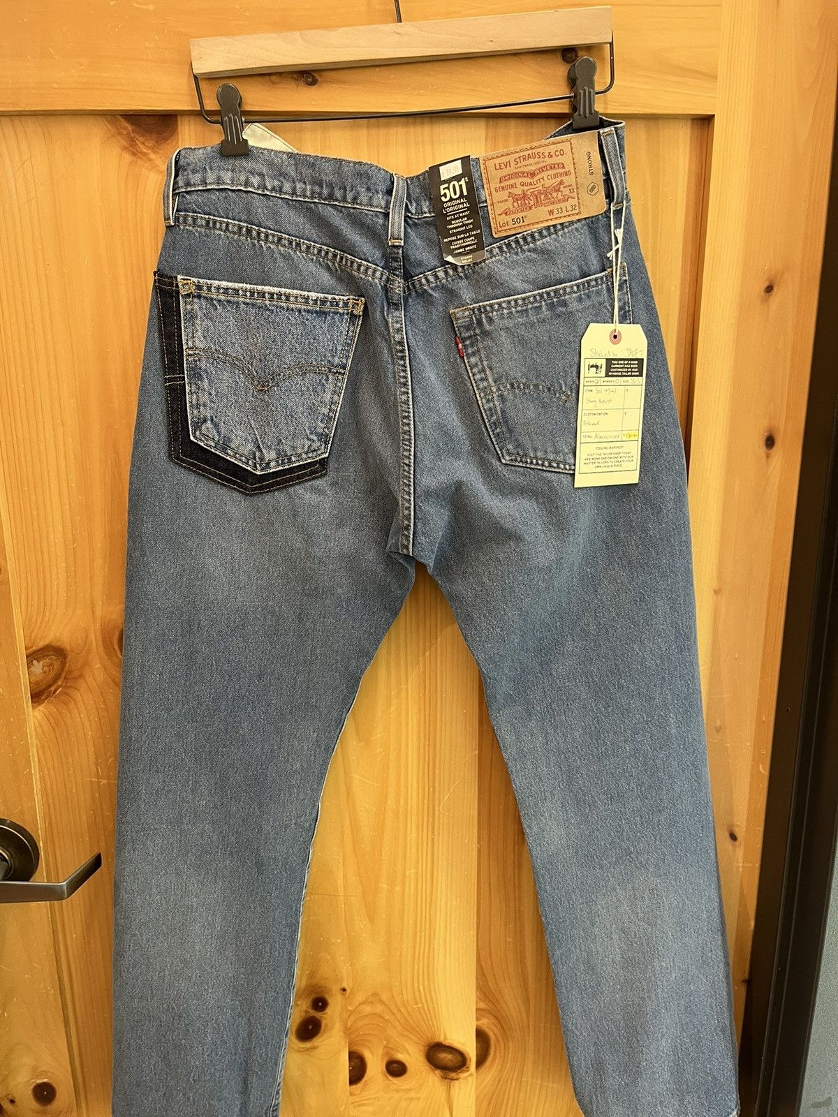 Levi's Custom 501 original. Size US 33 - 2 Thumbnail