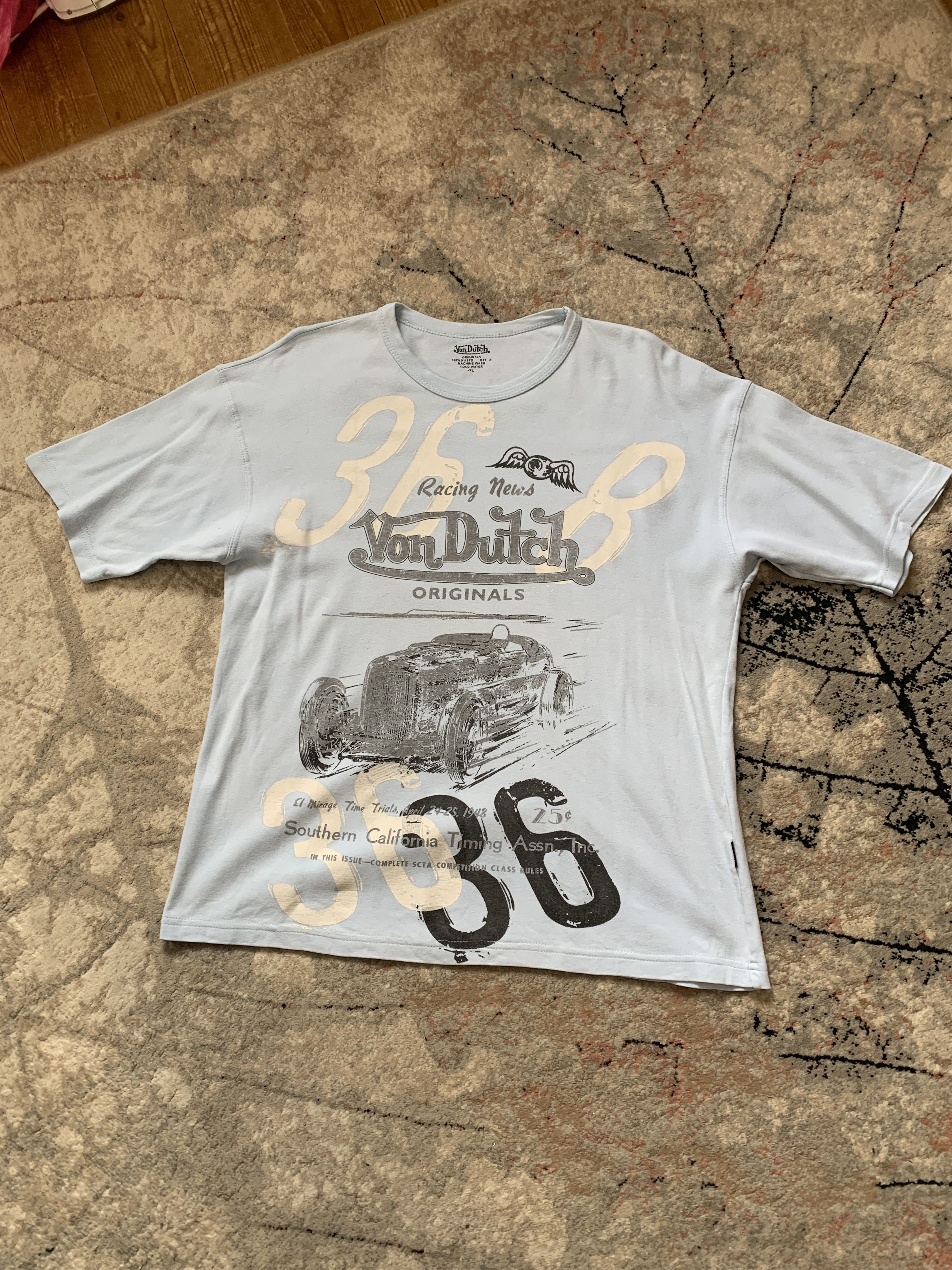 Vintage × Von Dutch Von Dutch Vintage Tee Size US XL / EU 56 / 4 - 2 Thumbnail