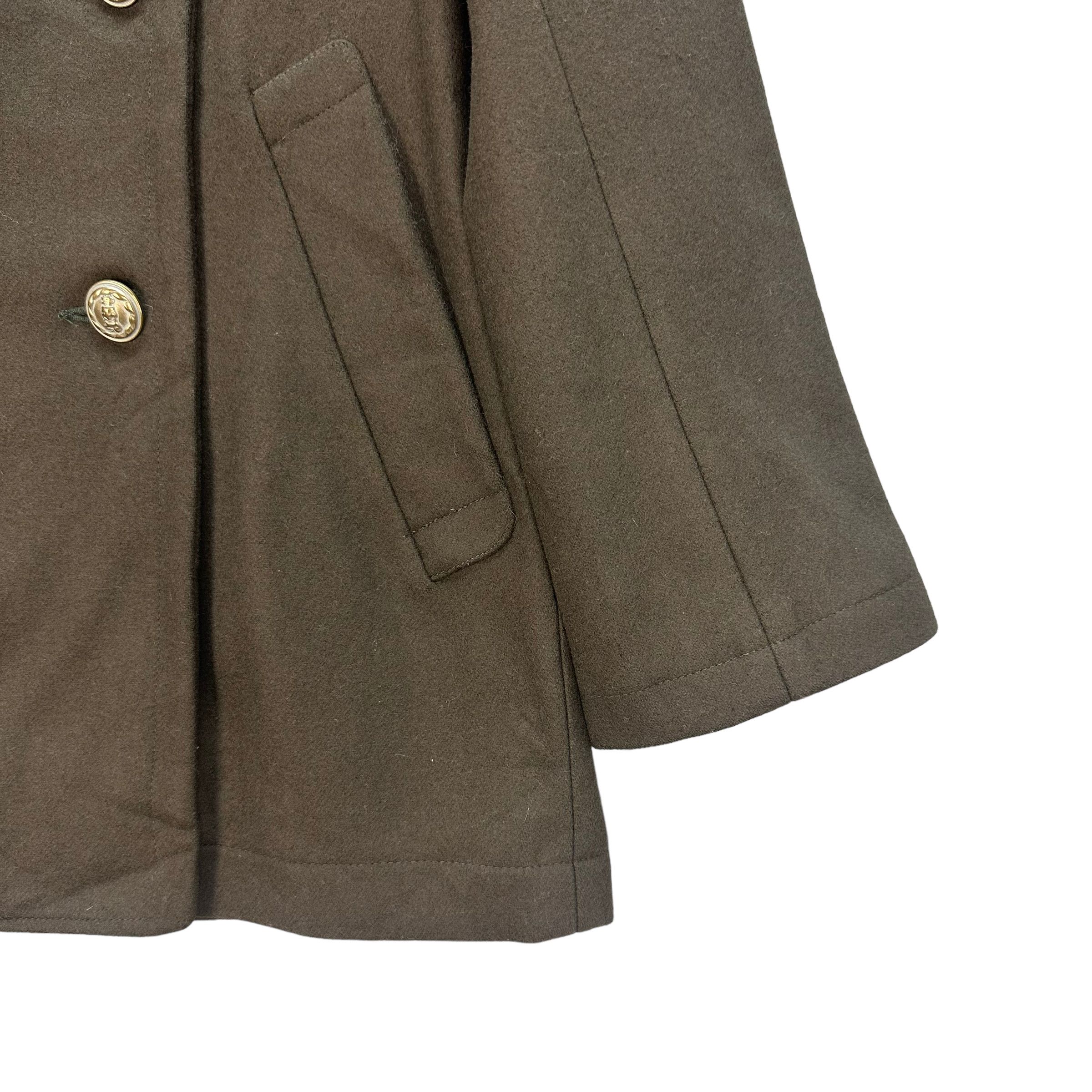 Japanese Brand YOSHI KONDO PARIS WOOL BELTED DOUBLE BREASTED COAT #7825-180 Size S / US 4 / IT 40 - 5 Thumbnail