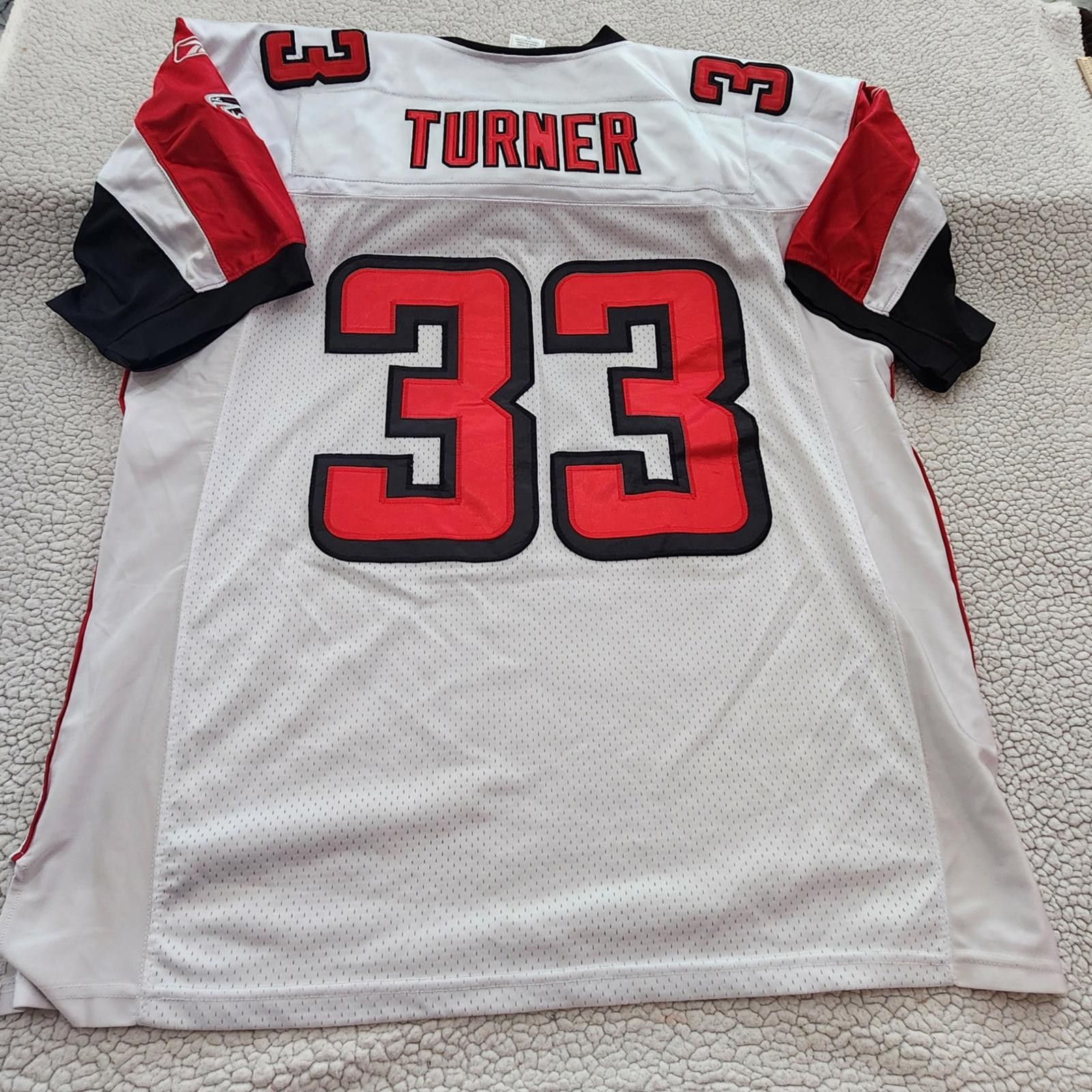 Reebok Vntg Authentic Reebok Sz 54 MICHAEL TURNER NFL jersey Size US M / EU 48-50 / 2 - 2 Thumbnail