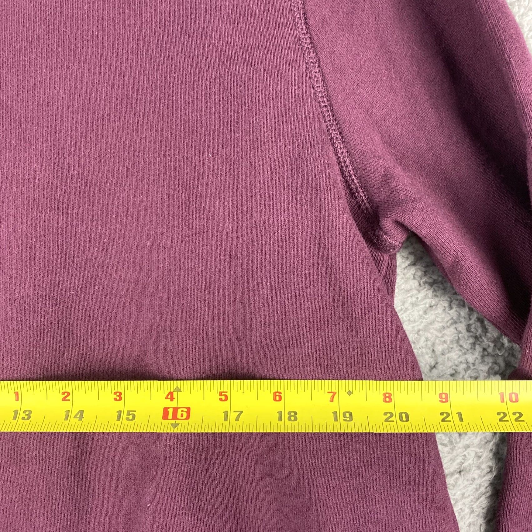 Avia Avia Womens Fleece Sweatshirt XL Burgundy Maroon / 46-6 Pullover Cowl Neck Regular Size XL / US 12-14 / IT 48-50 - 3 Thumbnail