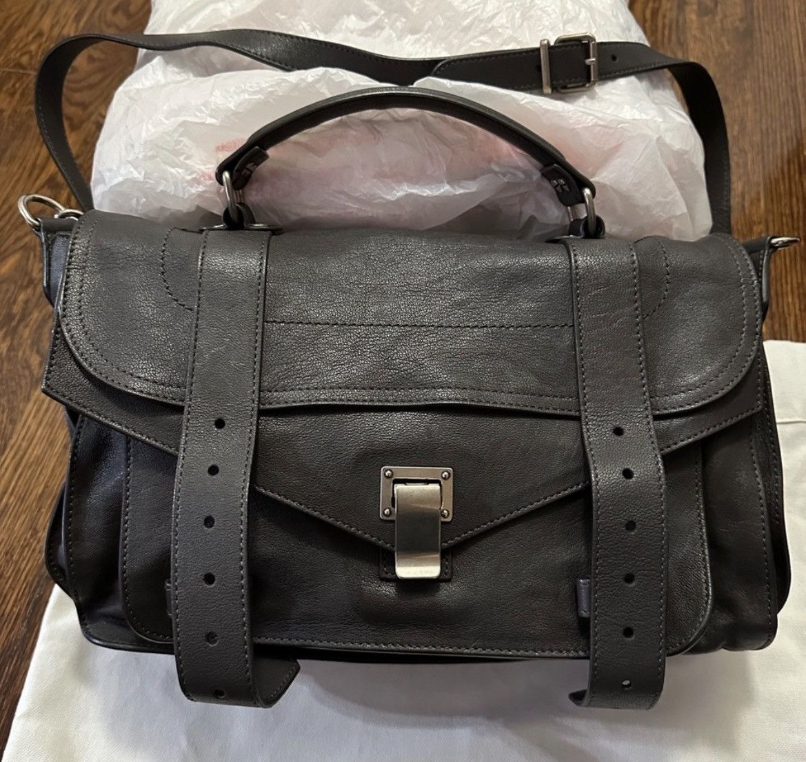 Proenza Schouler Proenza Schouler PS1 medium Brown Leather Messenger Bag Size ONE SIZE - 1 Thumbnail