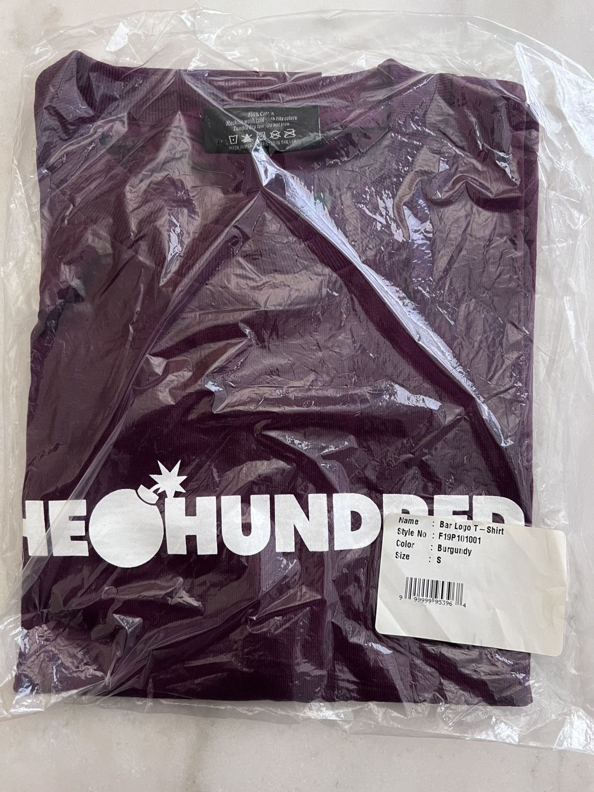 The Hundreds The Hundreds Tee Bar Logo Bomb White Size Small Size US S / EU 44-46 / 1 - 2 Thumbnail