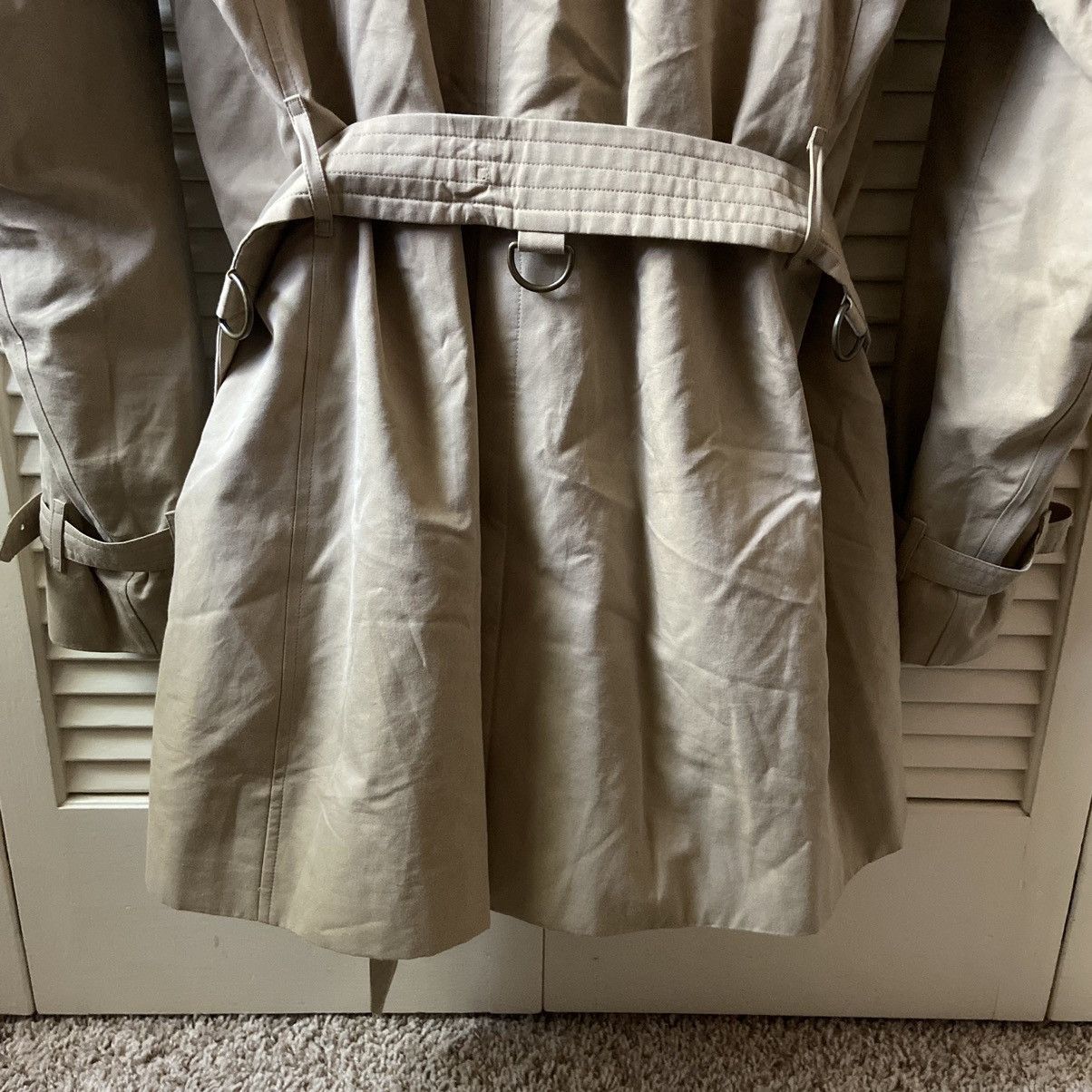 Burberry × Burberry Prorsum Burberry London Trench Coat Python Skin Collar Brown Tan Size US L / EU 52-54 / 3 - 10 Thumbnail