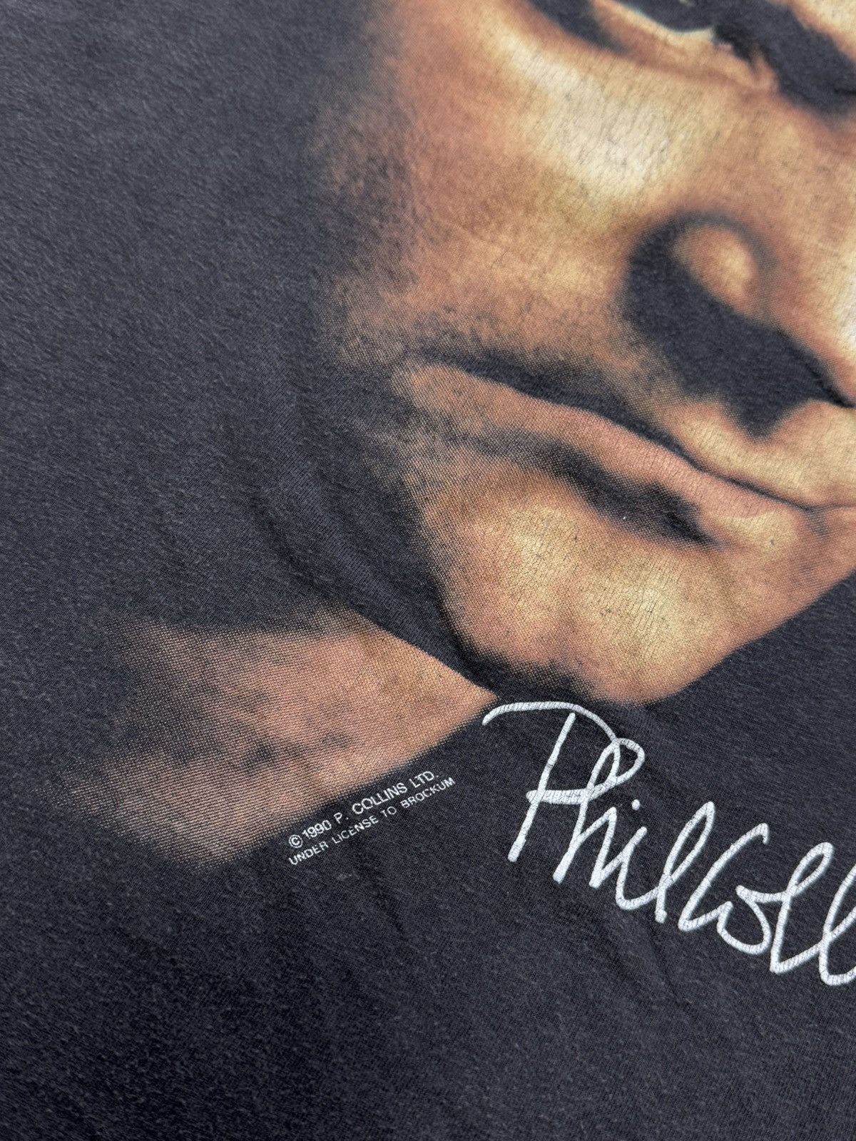 Band Tees Vintage 1990 Phil Collins genesis drummer band t shirt rock Size US L / EU 52-54 / 3 - 3 Thumbnail