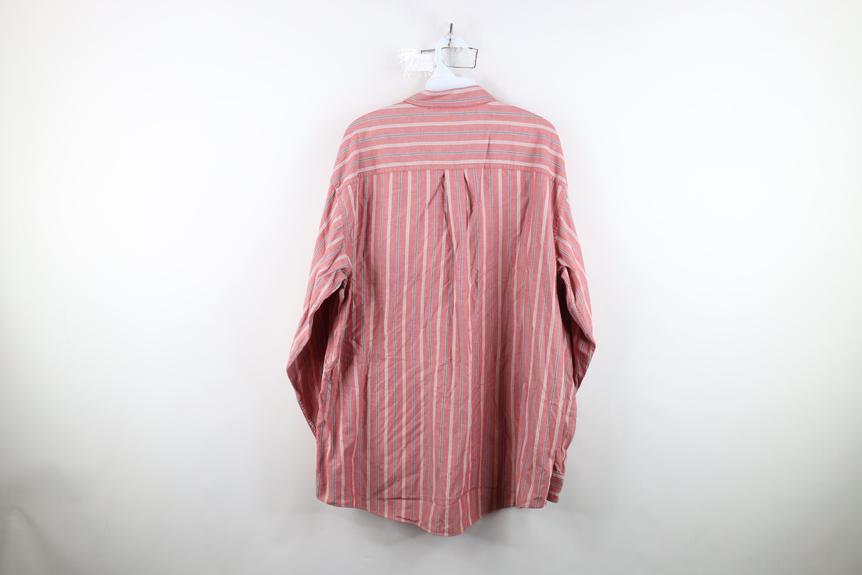 L.L. Bean Vintage LL Bean Cotton Oxford Collared Button Down Shirt Size US L / EU 52-54 / 3 - 8 Thumbnail