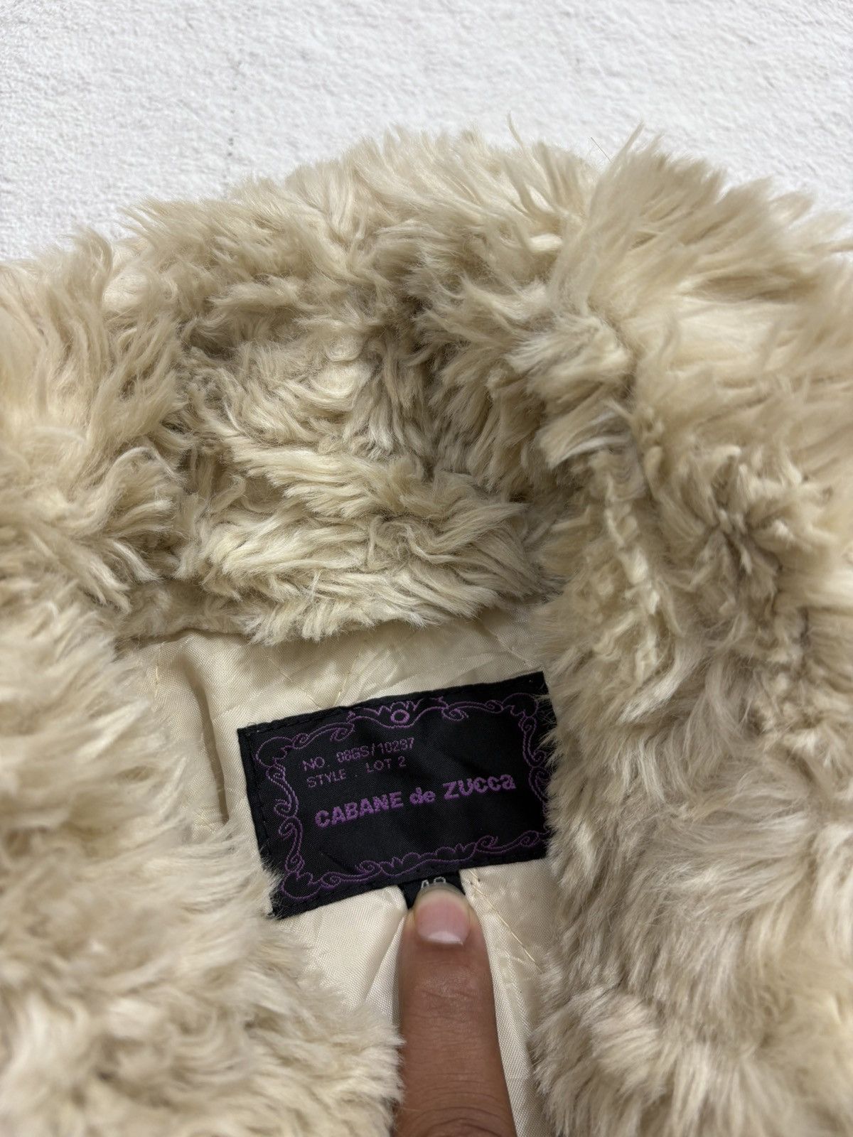 CABANE de ZUCCa 2000s Cabane de zucca by issey miyake fur jacket Size US L / EU 52-54 / 3 - 3 Thumbnail